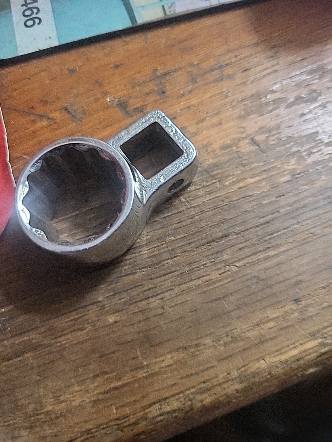 Snap-On 1/2″ drive SAE 7/8″ 12 point sensor socket Oxygen sensor socket S6150
