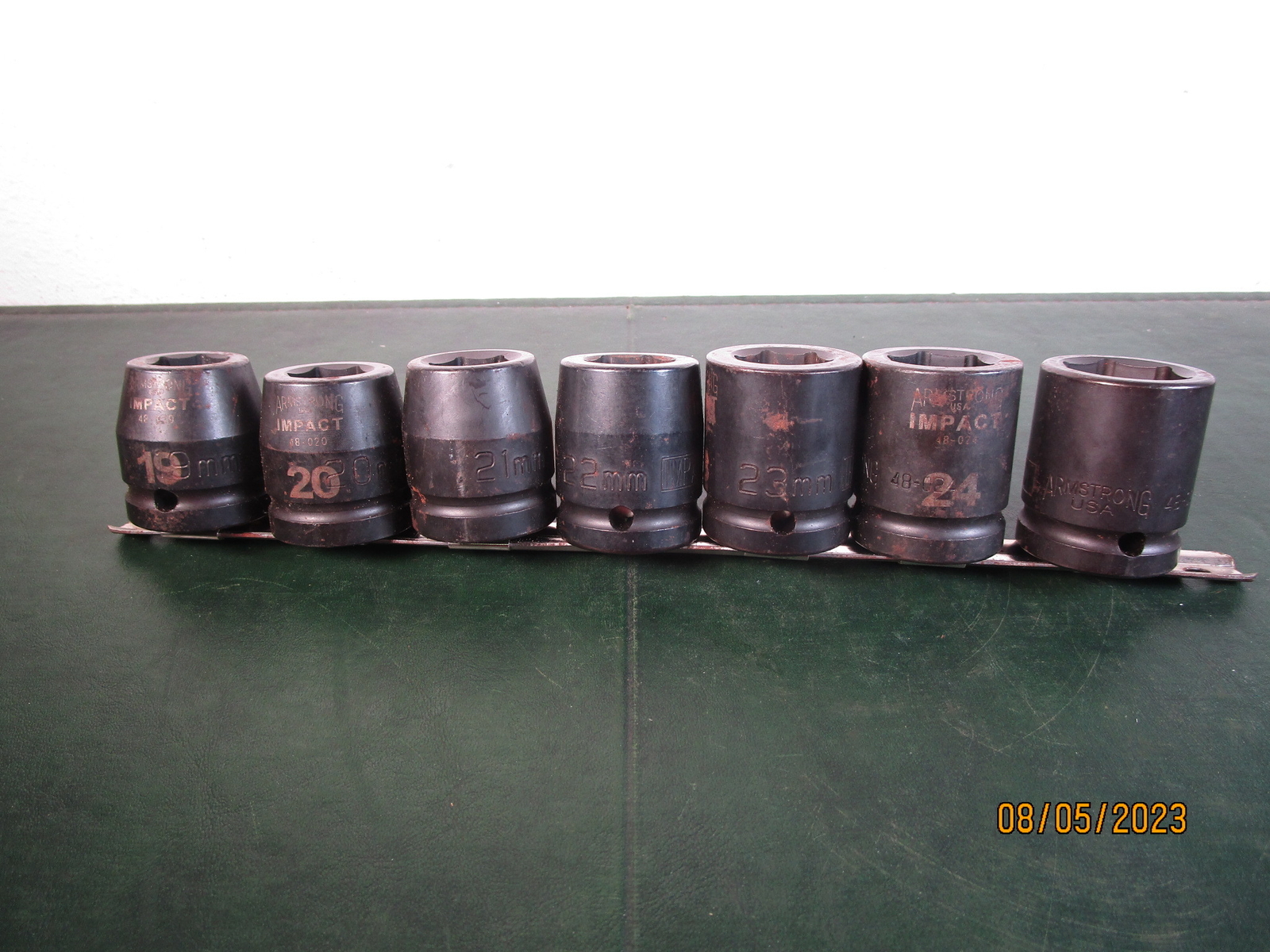 7pc Armstrong Metric USA Socket Set 3/4″ Dr