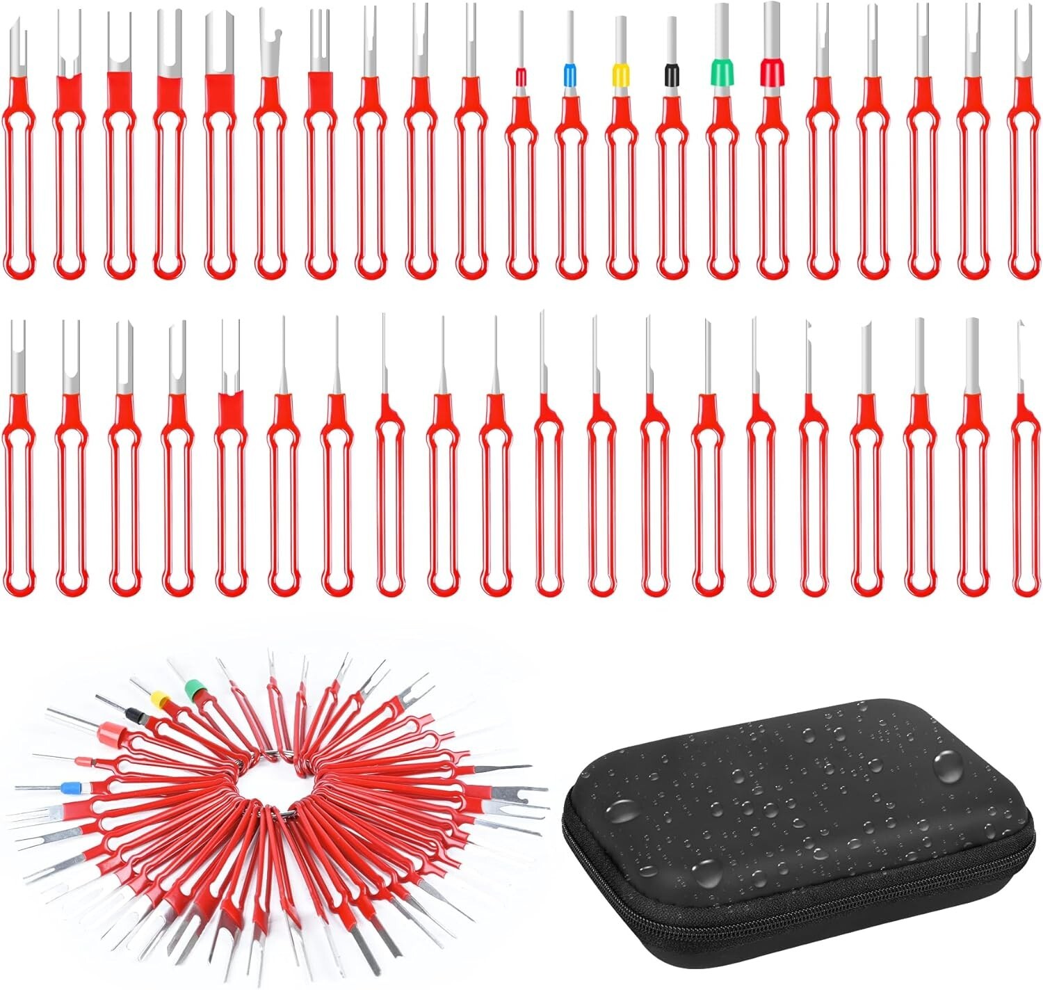 Durable 41-Piece Terminal Removal Kit – High-Quality Extractors for Repair Needs