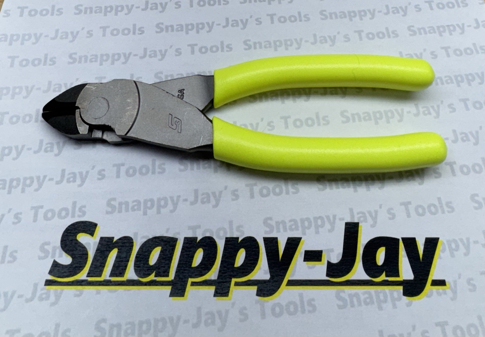 Snap-on Tools USA NEW HI VIS Soft Grip 7″ Diagonal Cutter Pliers 87BCFHV