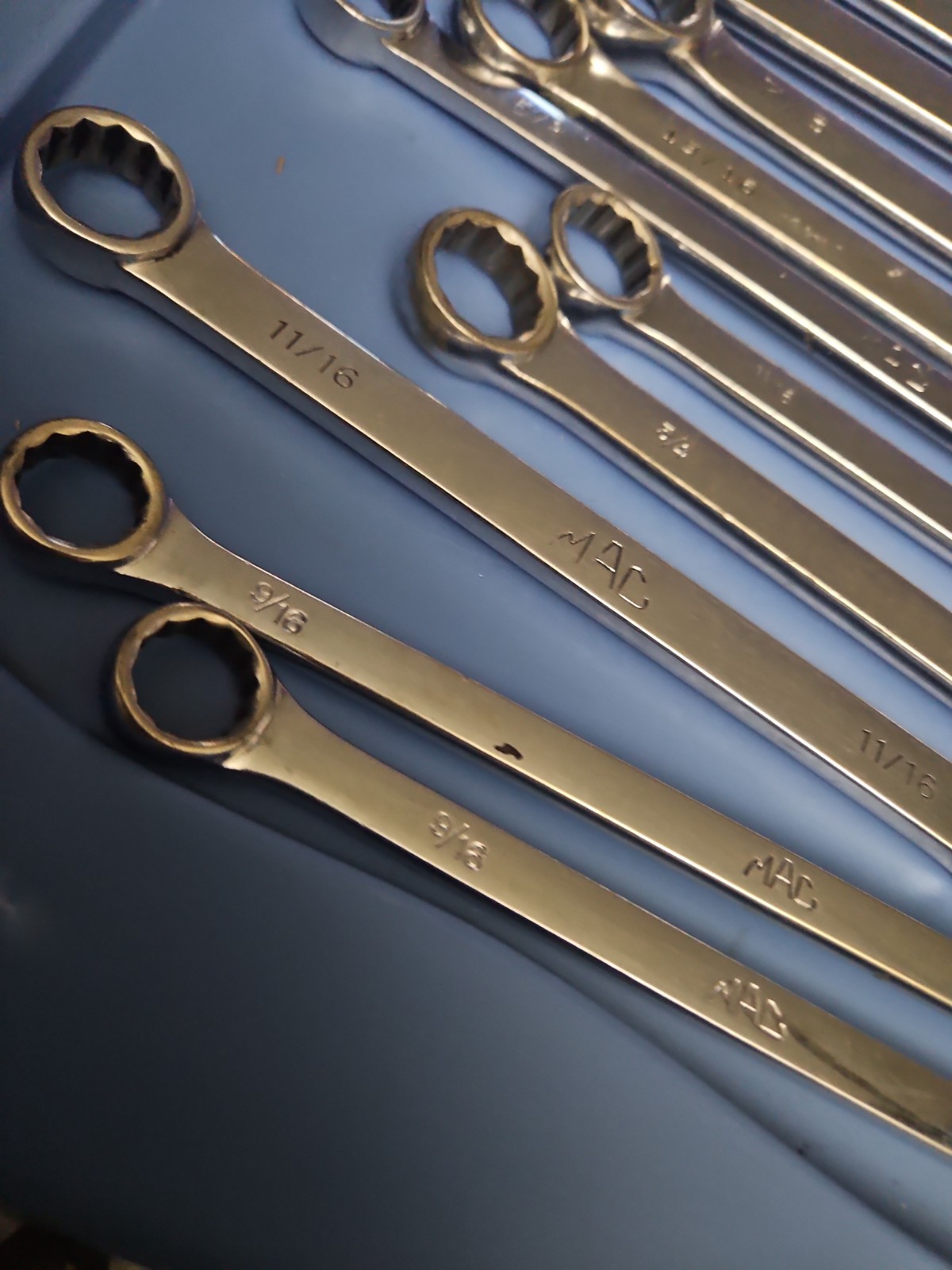 MAC Tools 18 PC. CL Series Combination Wrench Bundle – Mixed SAE & Metric Set –