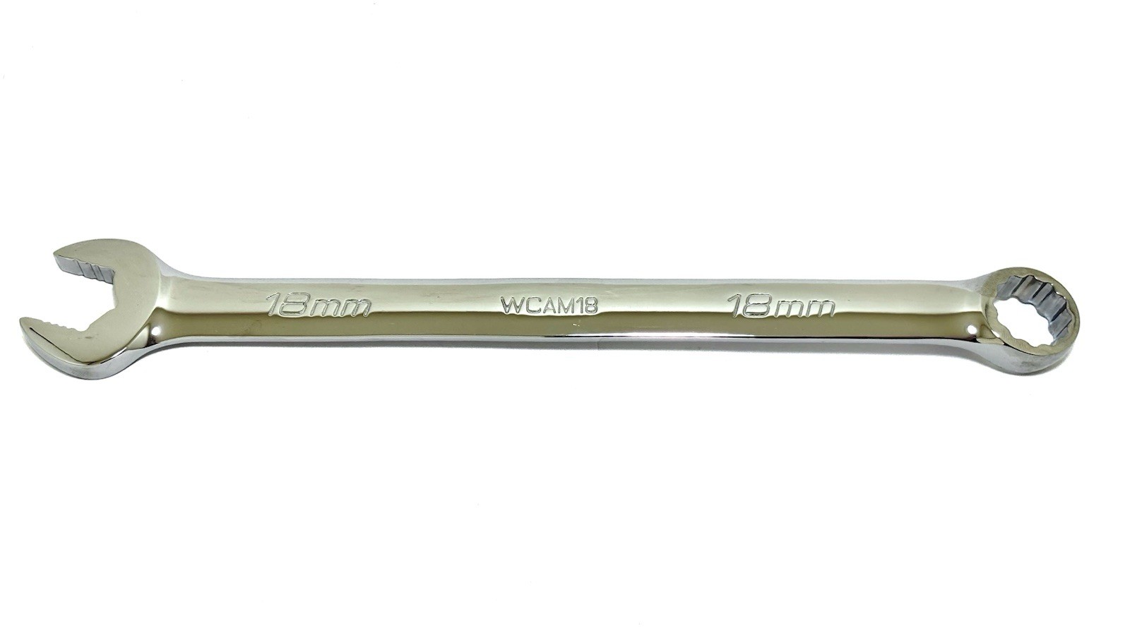 NEW ICON 18MM COMBINATION WRENCH ANTI SLIP 12 POINT METRIC POLISHED WCAM18