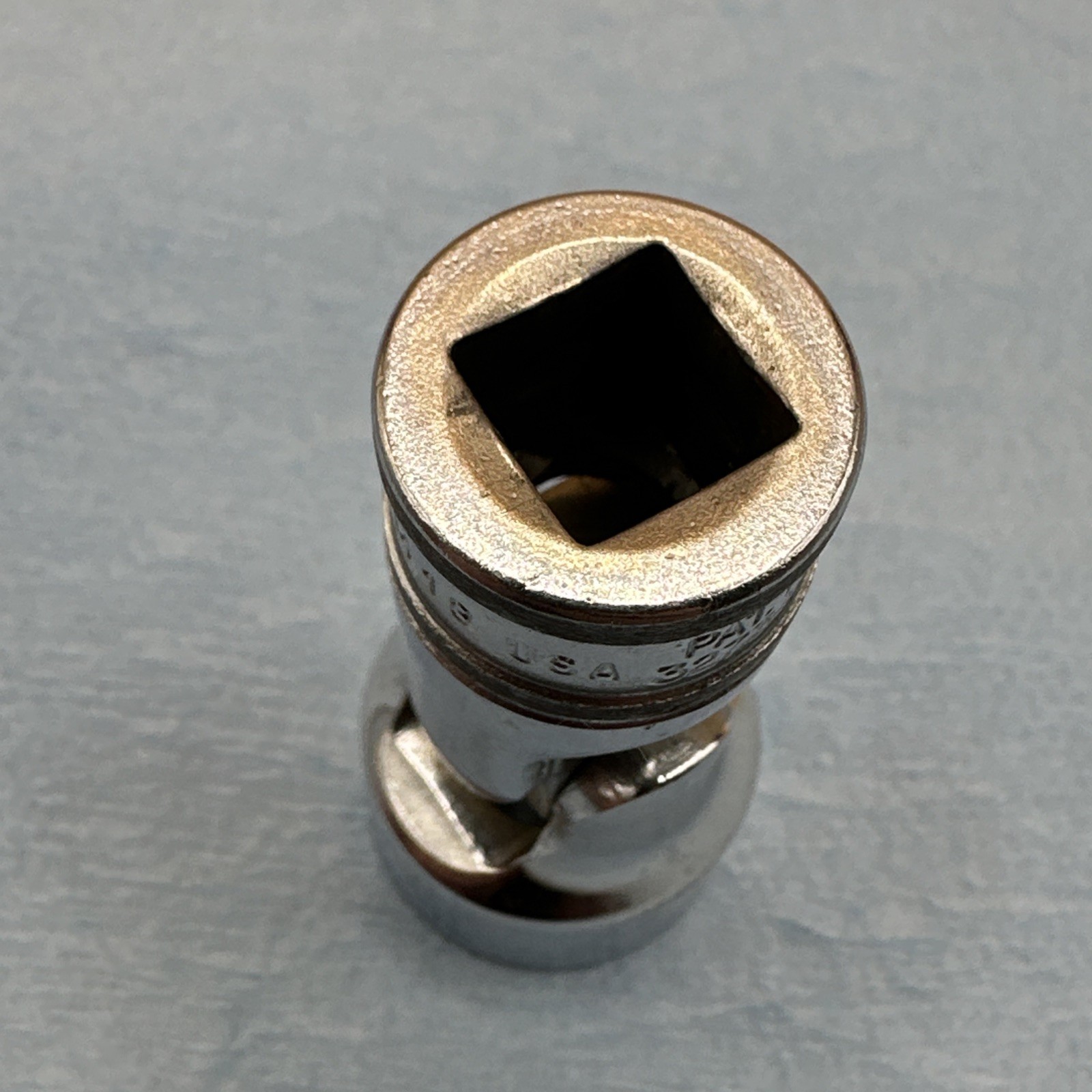Vintage Snap On 18mm 6 Point Swivel Socket 3/8” Drive FSUM18
