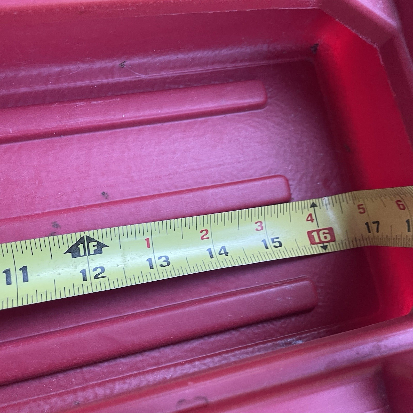 Vintage Sears Best Craftsman USA 18.5″ Red Permanex Tool Box Case