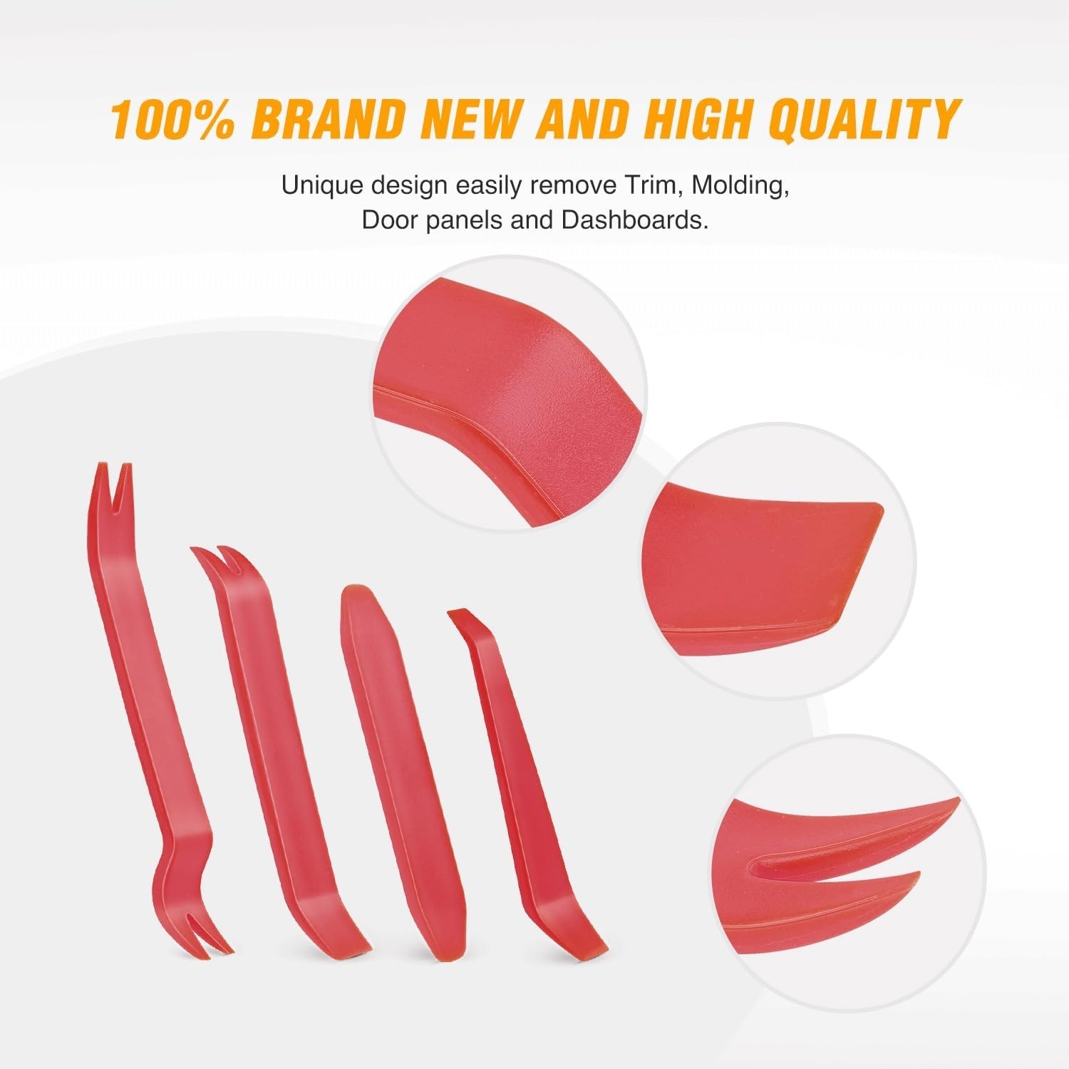 Ergonomic 4PCS Auto Trim Removal Tool Kit – Safe Installation Solution
