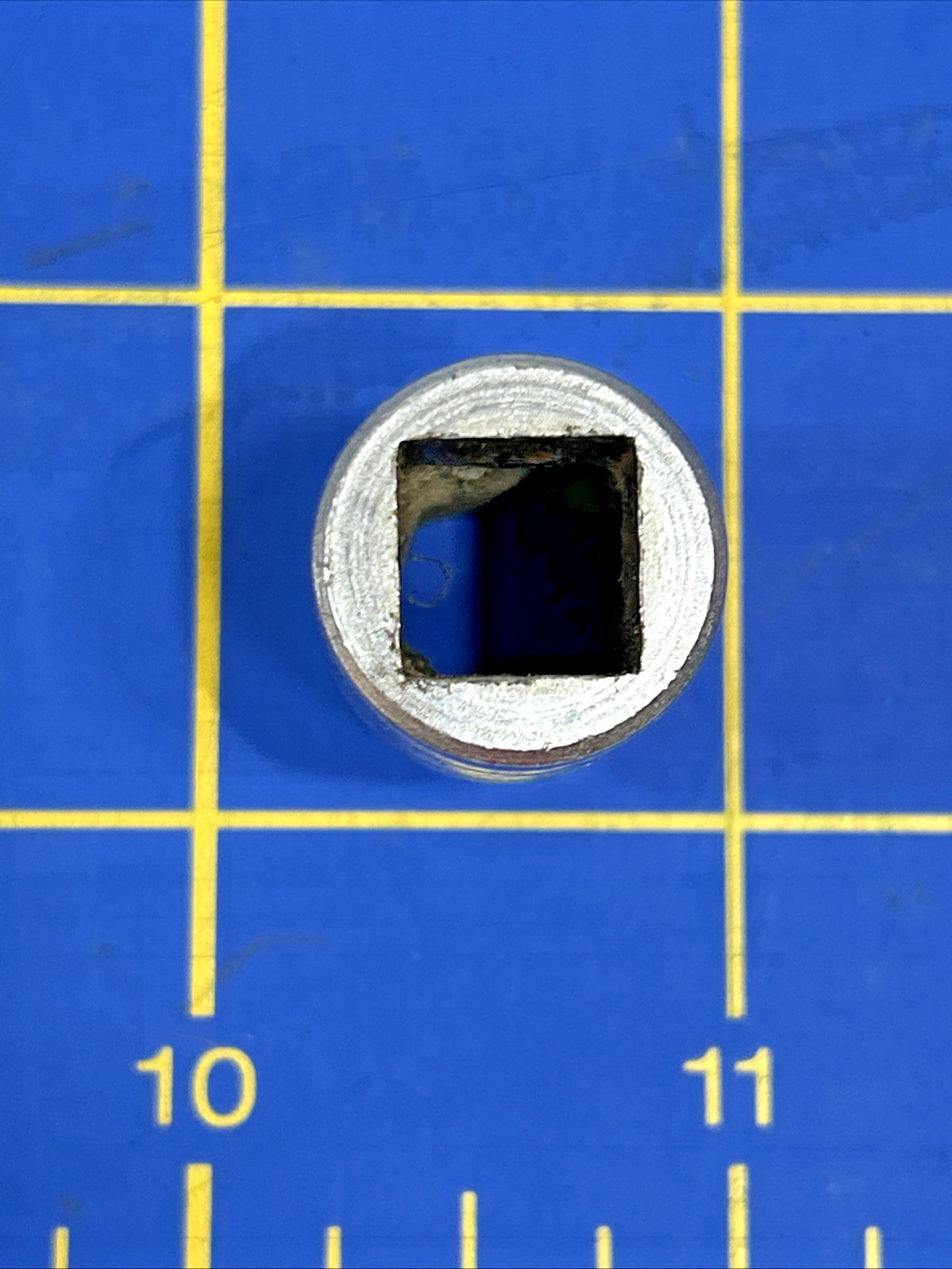 Vintage S-K 3/8″ 6 Point Shallow Chrome Socket 3/8″ Drive 45112 USA