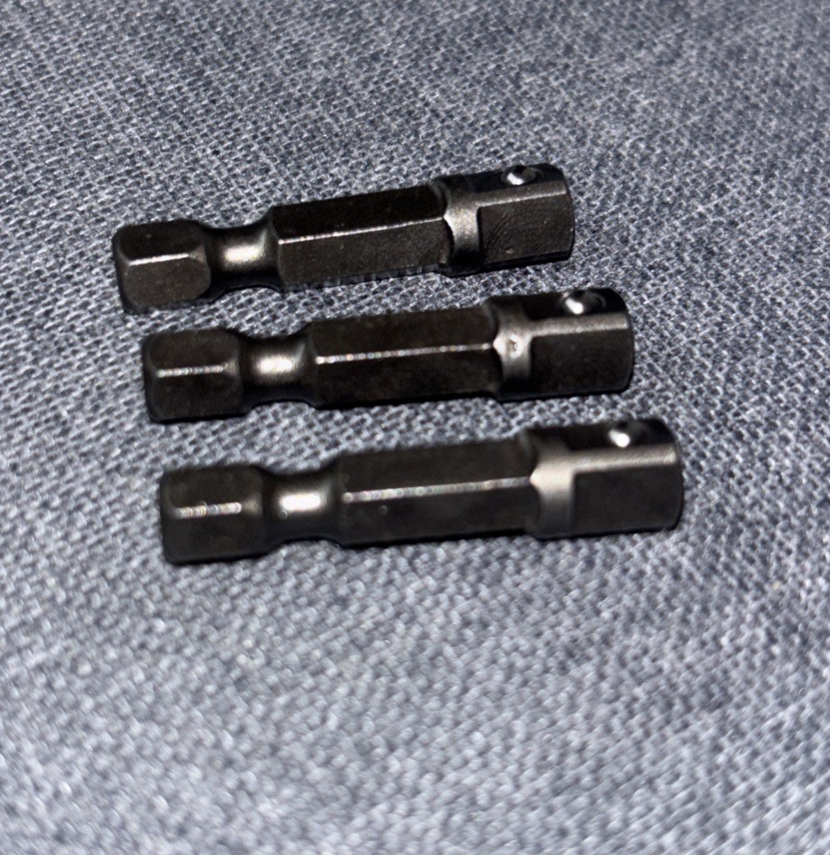 Apex EX-250-B Hex Extension 1/4 In Drive 3 Pk
