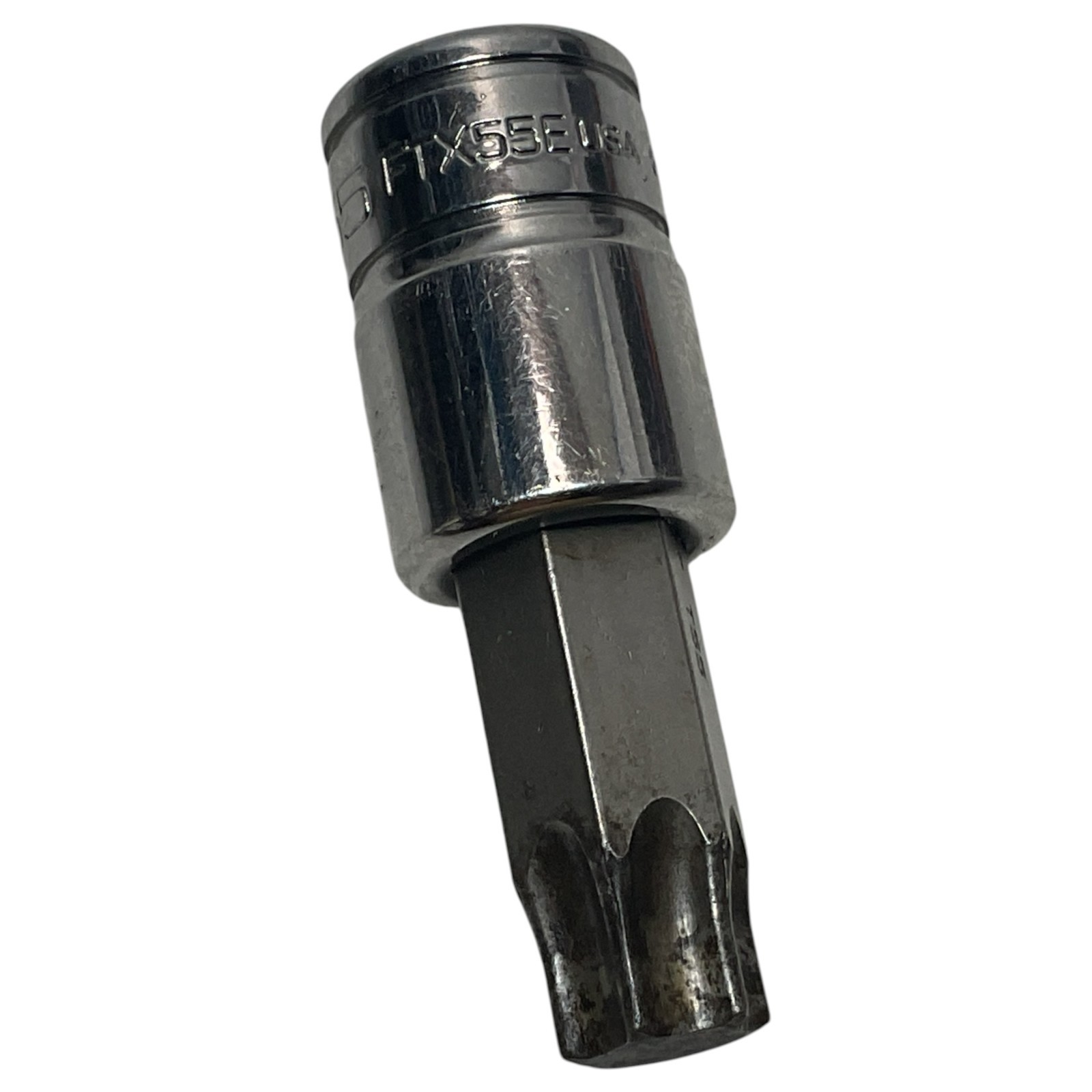 Snap-on Torx Bit Socket T55 3/8″ Drive FTX55E Sold As Pictured Mechanic Tool USA