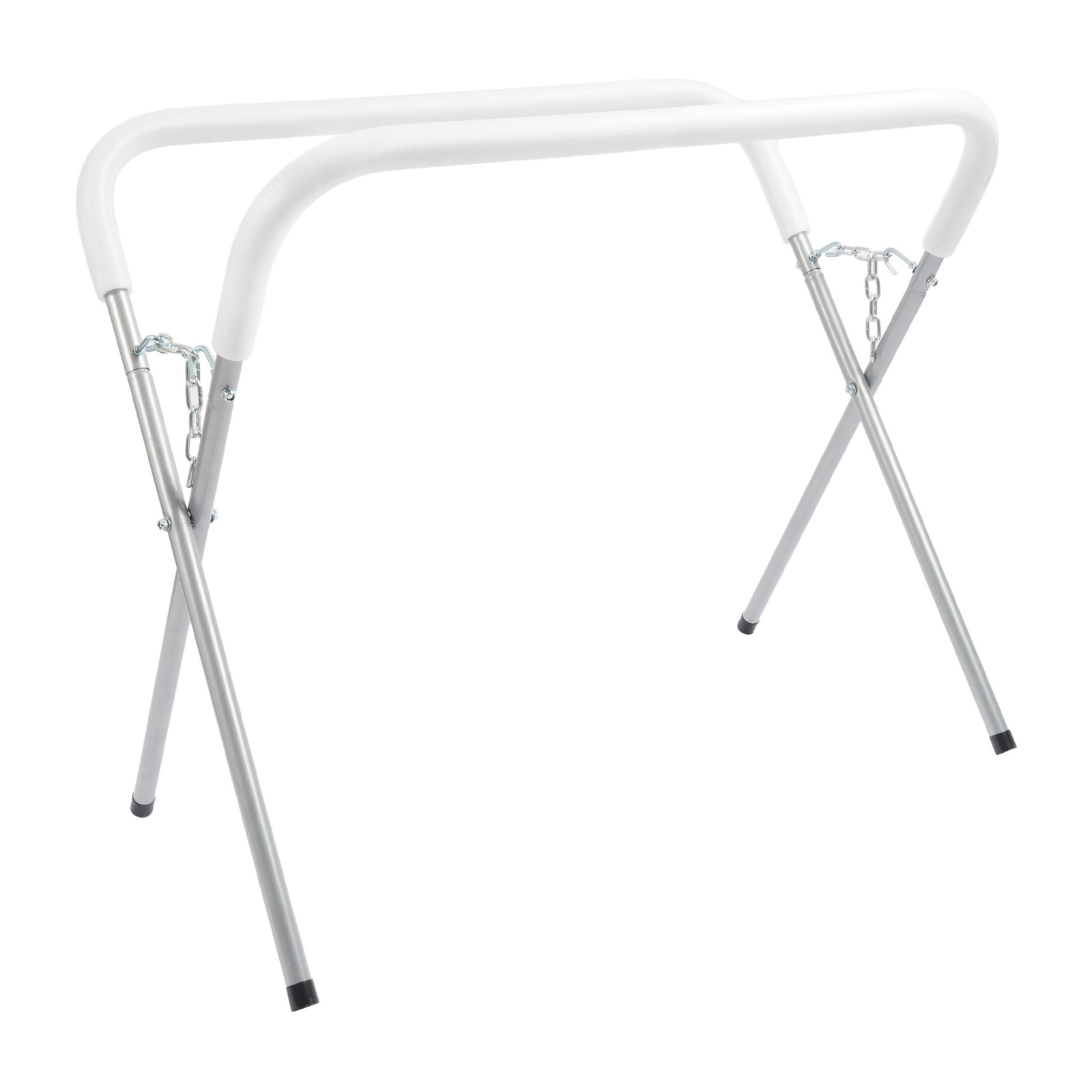 Heavy Duty Auto Body Painting Adjustable Work Stand 500 LBS For Bumpers Silvery