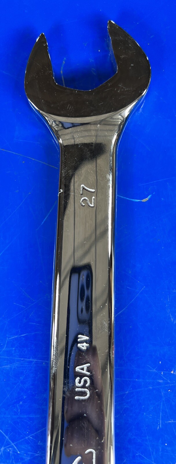 Mac Tools 27mm Combination Wrench 12pt Knuckle Saver Metric Jumbo MB272KS NEW