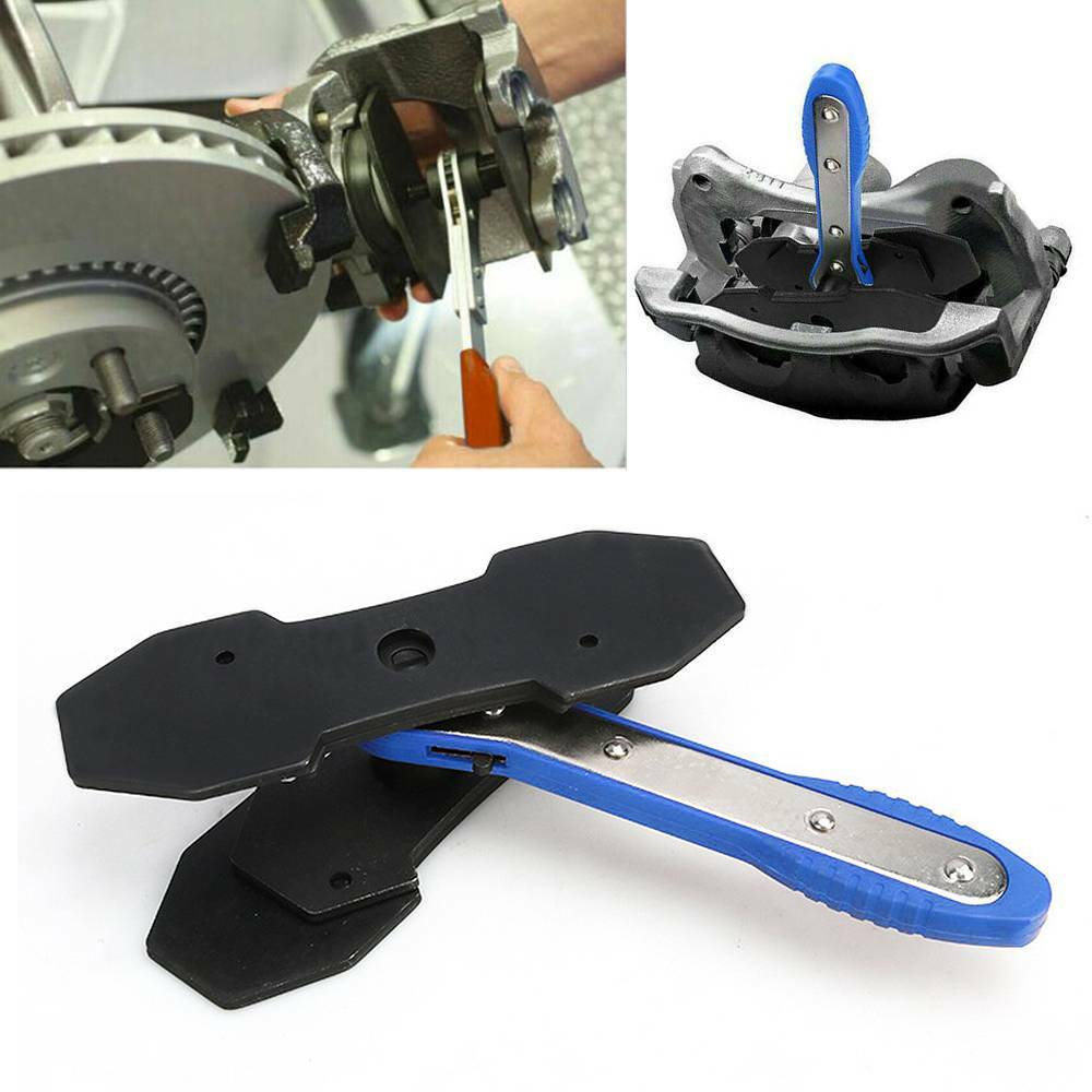 Car Ratchet Brake Piston Spreader Wrench Caliper Pad Install Tool Press Portable