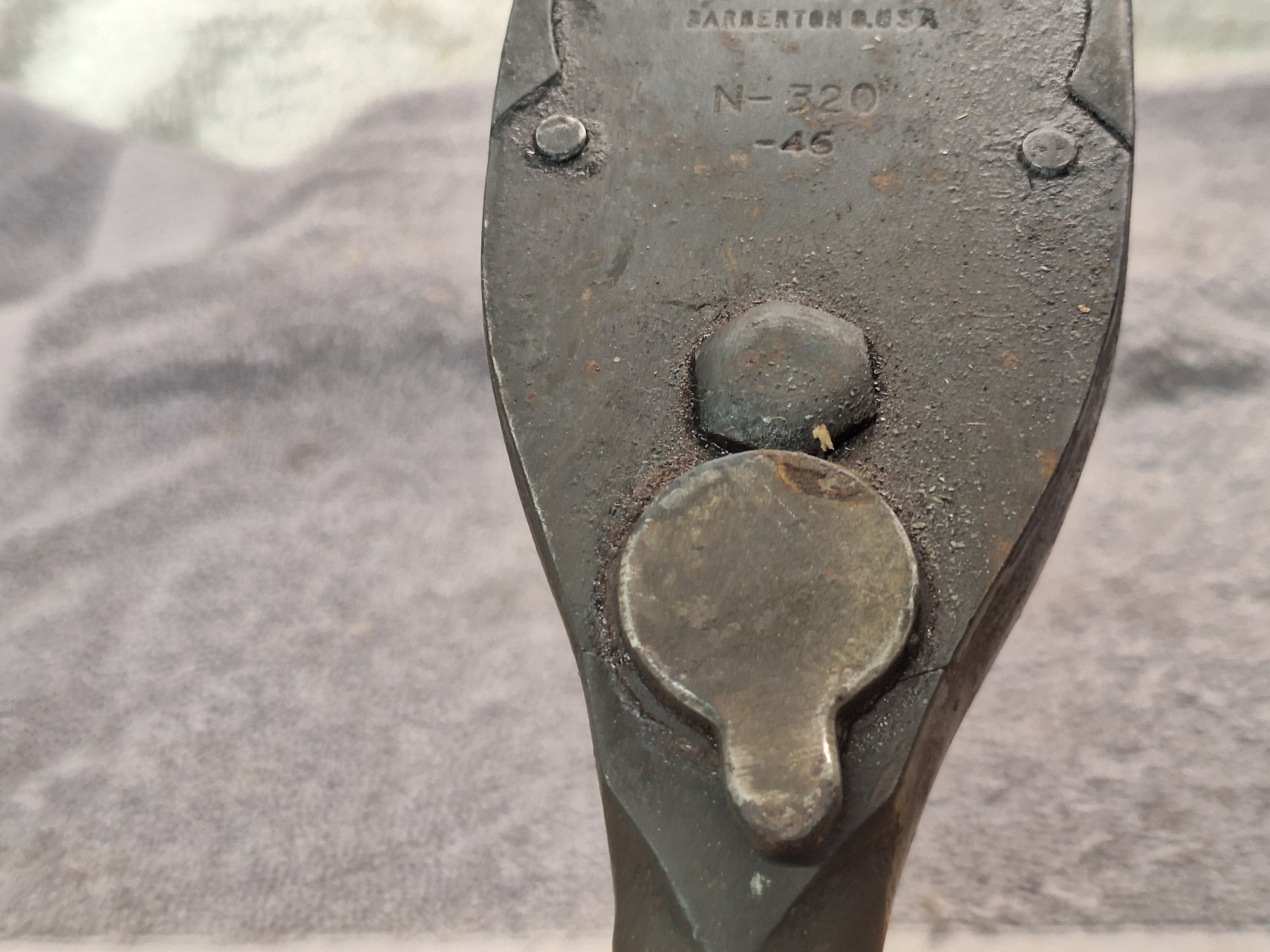 Vintage Wright 3/4″ Ratchet Wrench N-320 Made In USA 21″