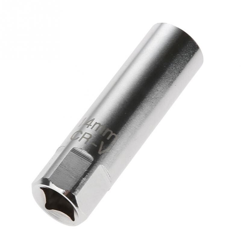 1PCS Spark Plug Socket Removal Tool Thin Wall 12 Points 14mm 3/8″ Drive