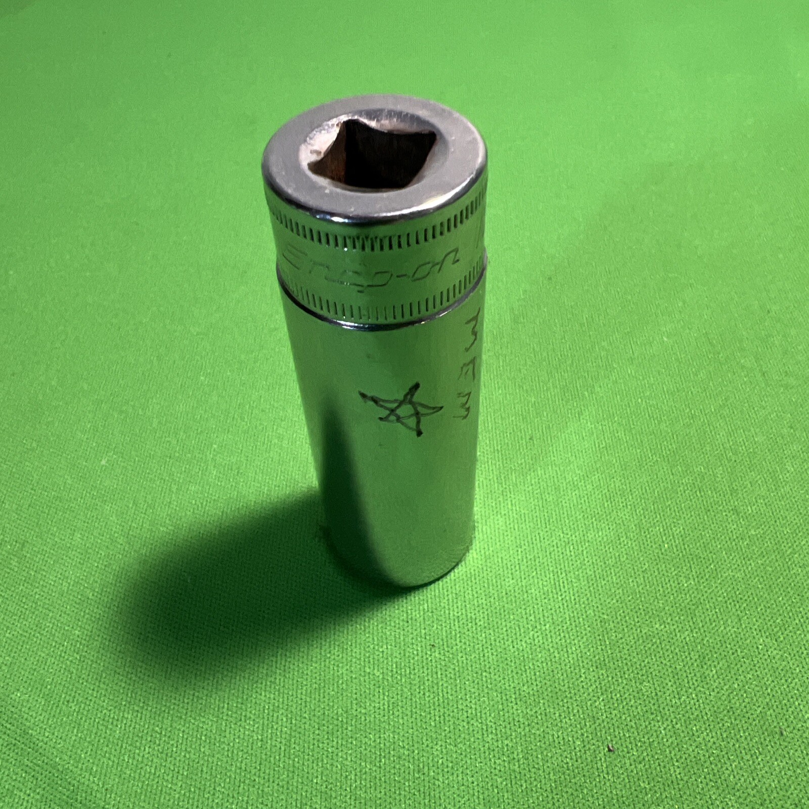 SNAP ON 3/8″ Drive 6-Point Metric 17 mm Flank Drive® Deep Socket SFSM17