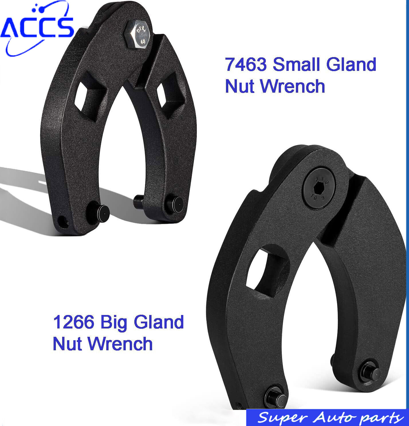 Adjustable Gland Nut Wrench 1266 & 7463 Spanner Tool Kit for Hydraulic Cylinder