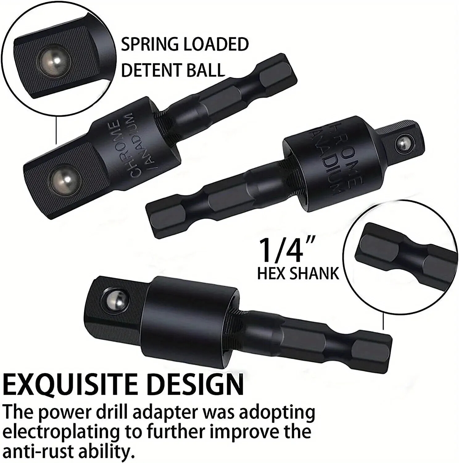 360 ° Electric Drill Screwdriver Socket Universal Adapter Connecting Rod Tool
