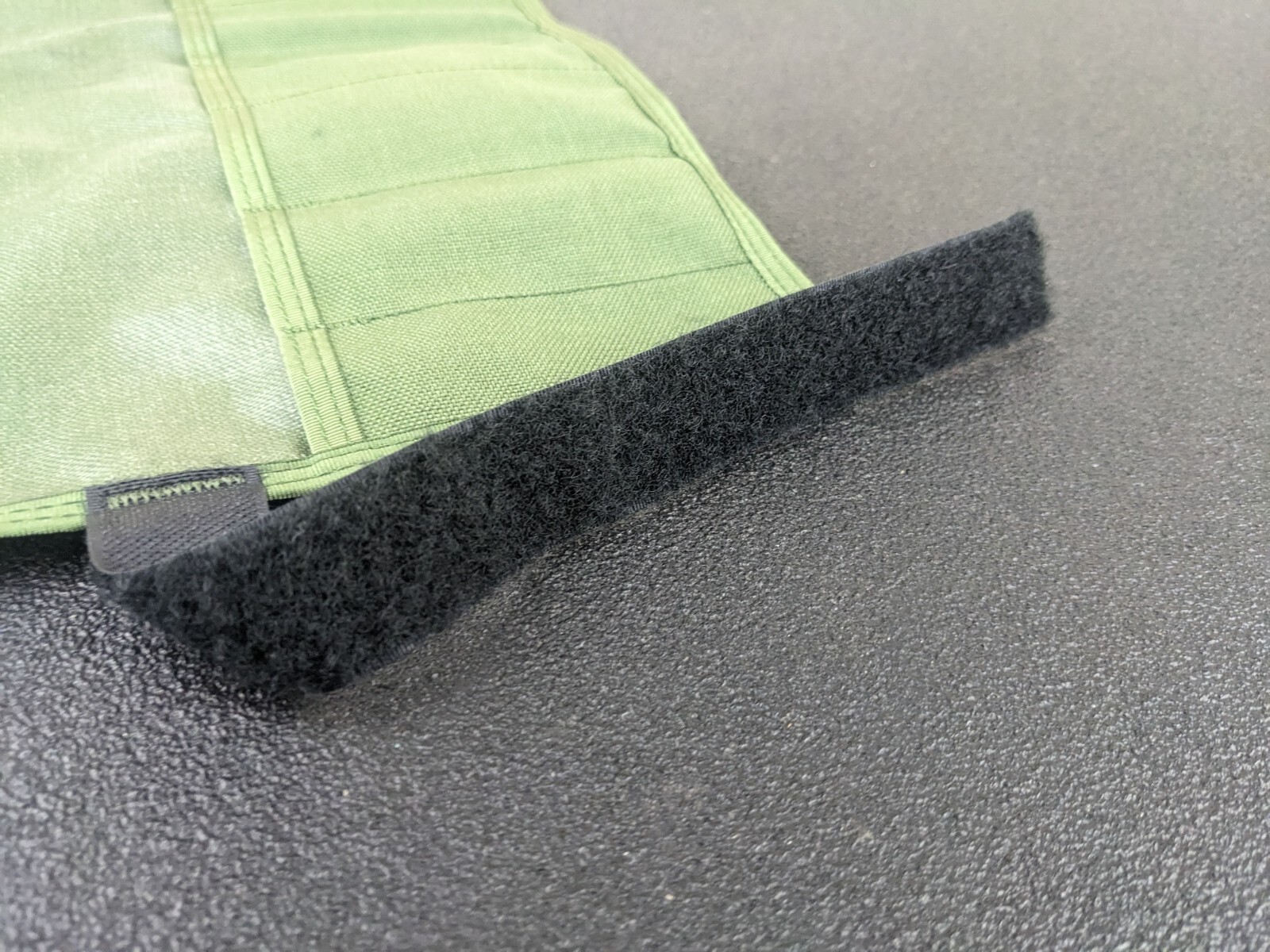 #bk370 NEW Canvas Roll Roll-Up Tool Roll for Punch and Chisels Military Green