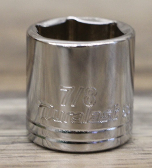 Duralast 50-137 3/8″ Drive 7/8″ 6 Point Socket