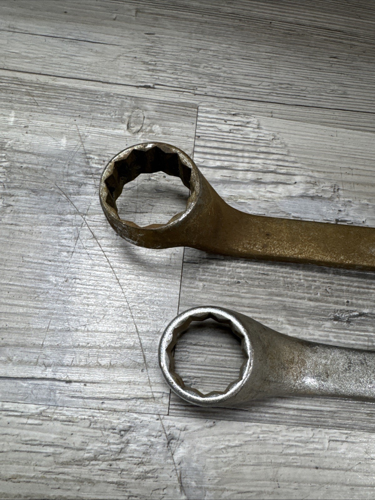 Pair (2) Williams Superrench 8735A 1 1/8″-1 1/16″ & 80330 15/16-1” Wrench USA