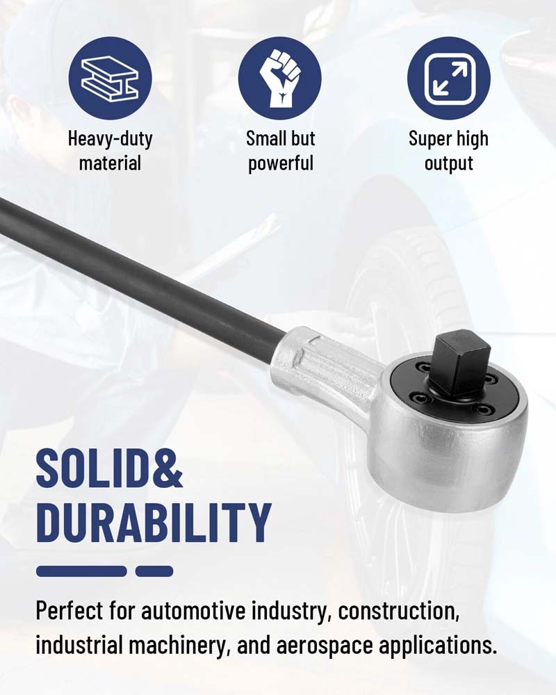 1/2» Input 3/4″ Output Torque Multiplier Power Wrench 2,200 Foot Pound Maximum