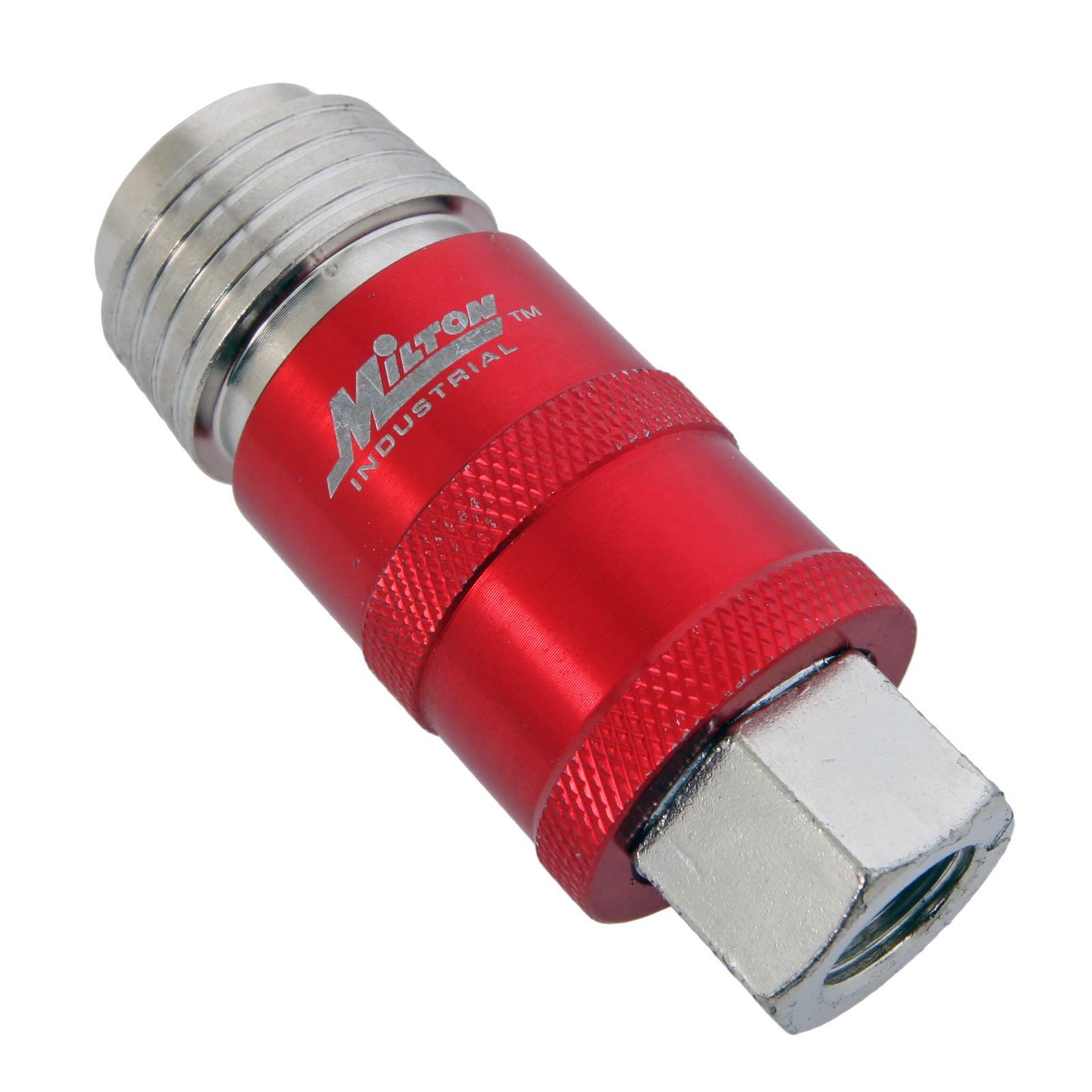 Milton 1750 5 In ONE Universal Safety Exhaust Coupler 1/4″ Female