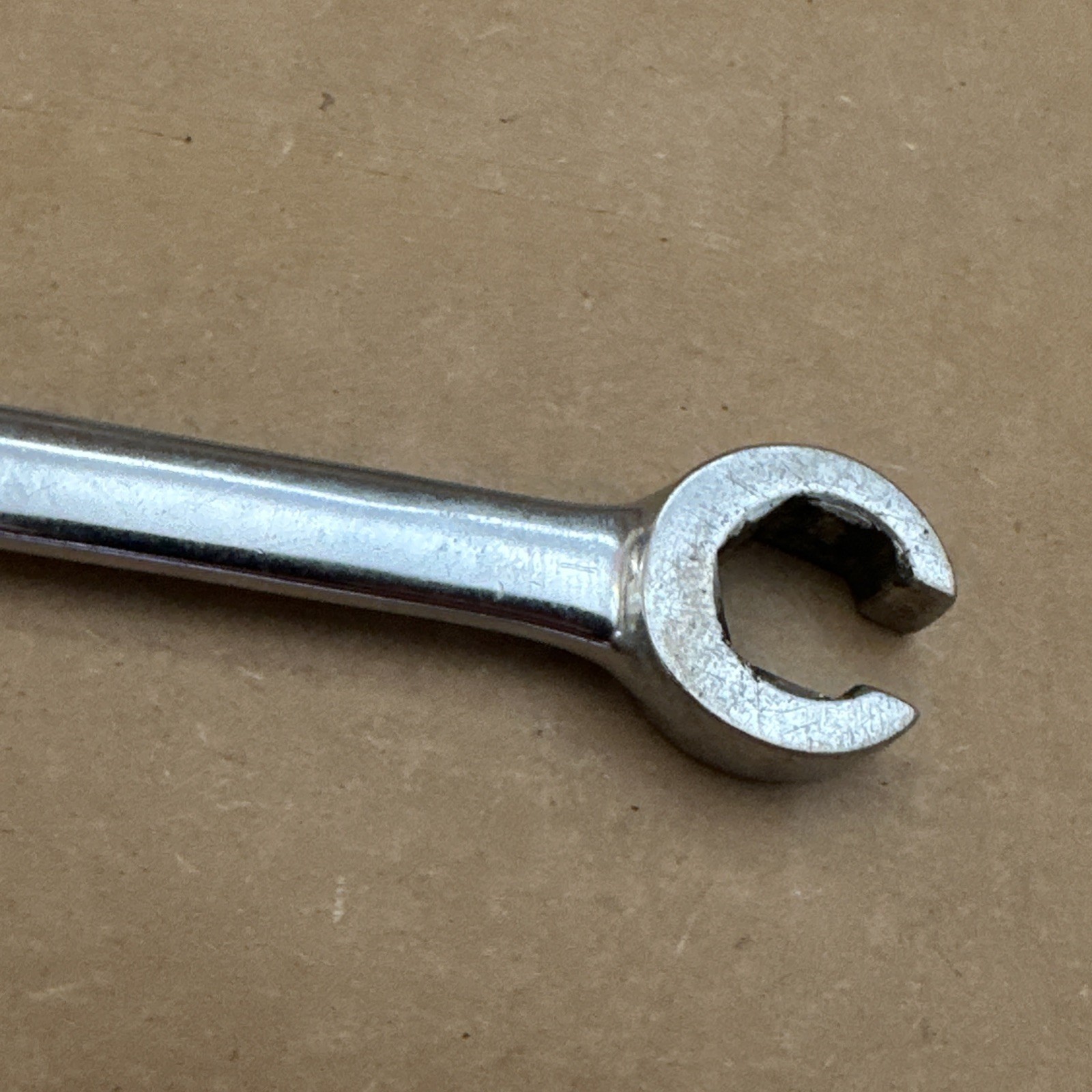 Vintage Vulcan Flare Nut Line Wrench 3/8” X 7/16” Inch SAE Made In USA FW1214