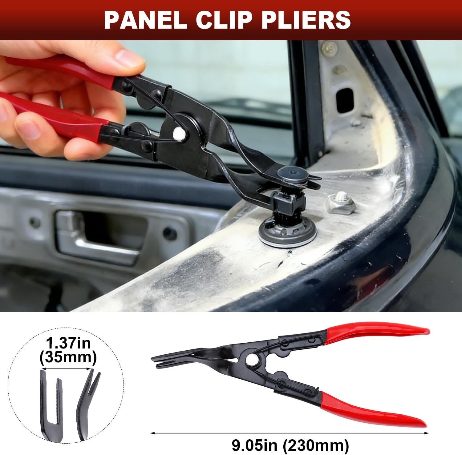 8Pcs Fuel Line Disconnect Plier Hose Clamp Pliers Electrical Disconnect Pliers