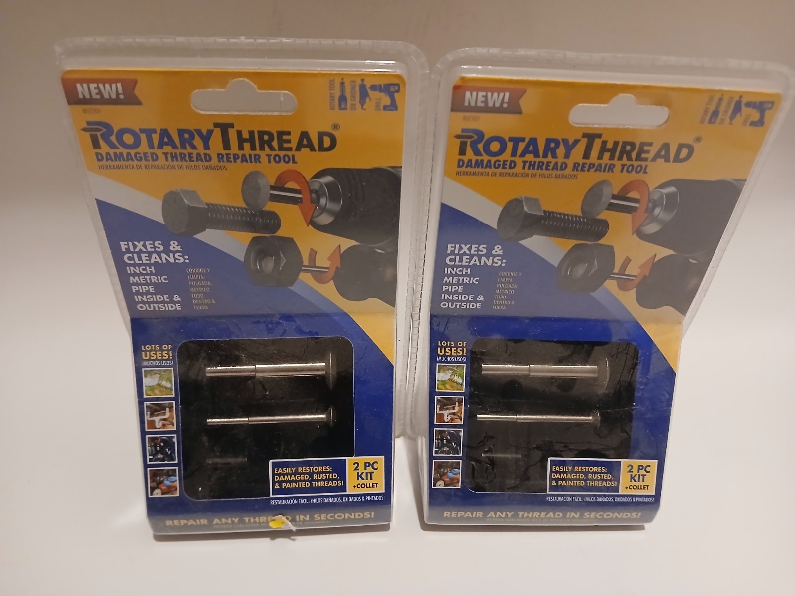ROTARY THREAD DAMAGED THREAD REPAIR TOOL