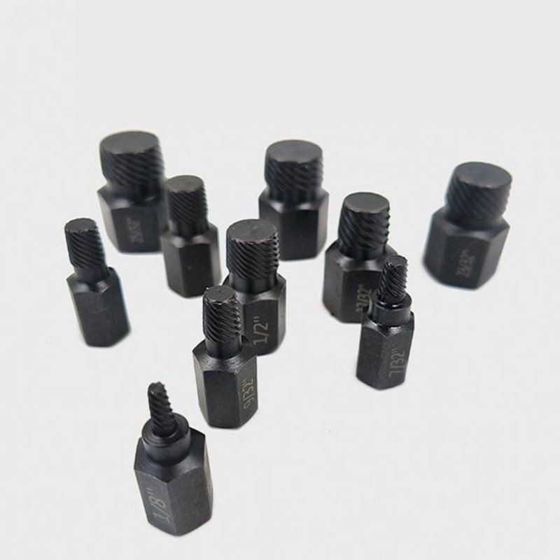 Screw Extractor Kit for Removing Broken Screws, Bolts, Studs, Fittings,Easy Out