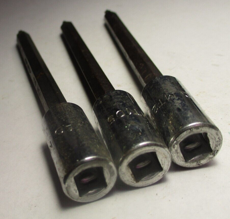 Mac 3pc 1/4″ Dr Long Torx Set MT205 T20 MT105 T10 MT155 T15 Sockets USA