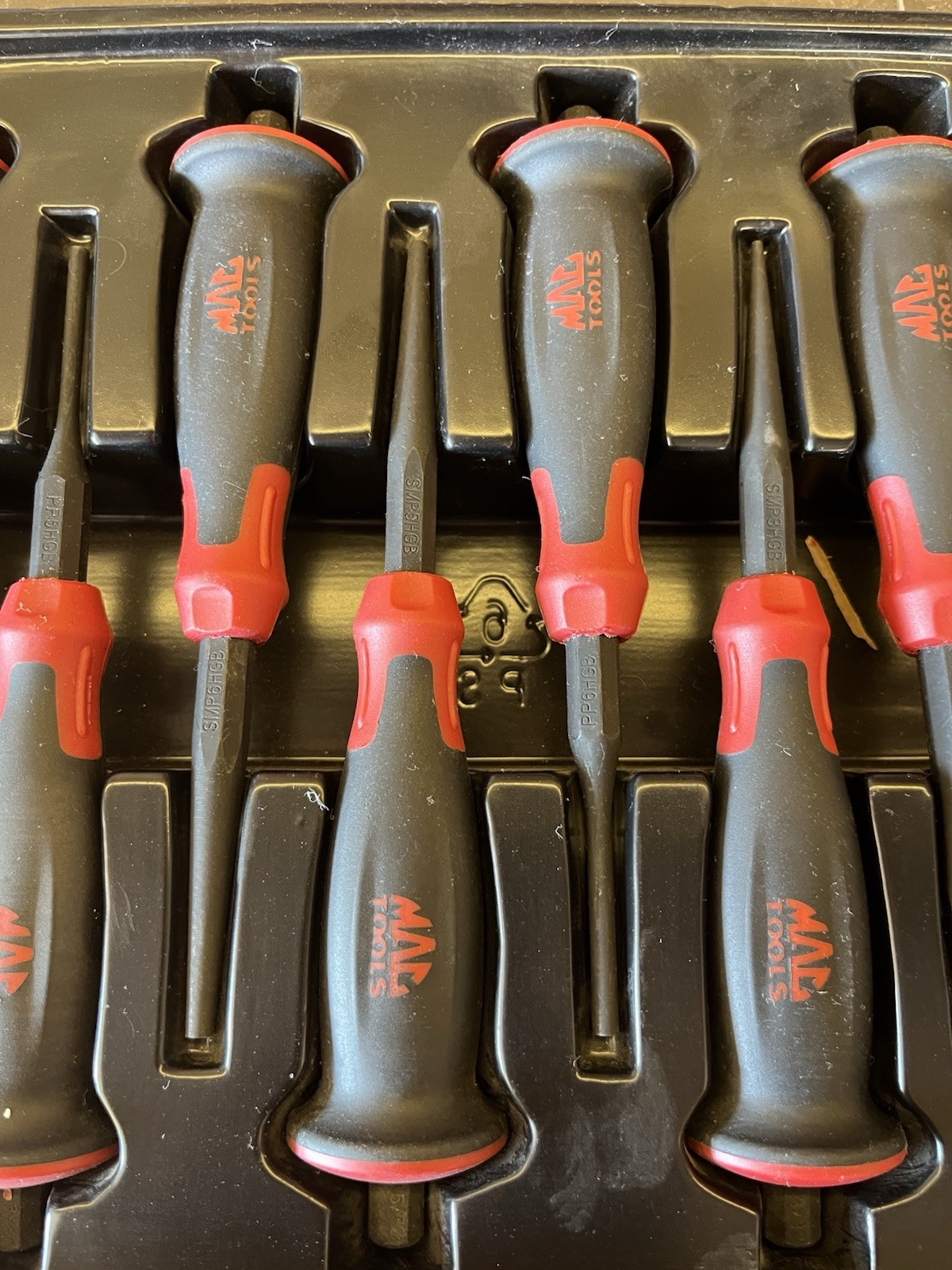 Mac Tools Soft Grip 10pc Punch and Chisel Set
