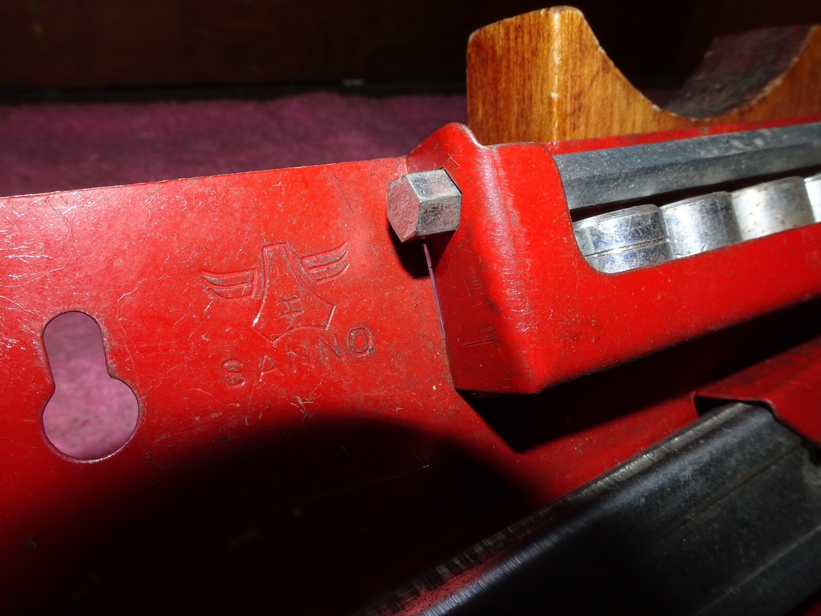 Vintage MFG.Japan 17piece Socket Set w/ Hang-Up Metal Carry Tray