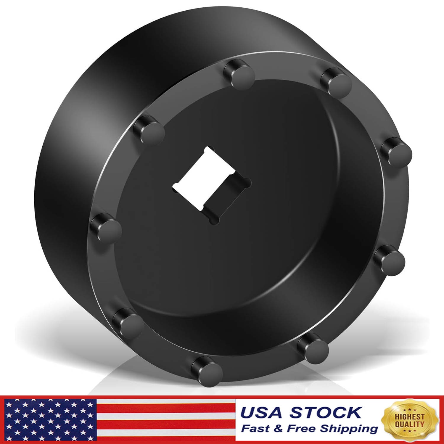 31510 9-Pin Rear Axle Nut Socket-1/2″Drive for 2020+GM Silverado/Sierra2500/3500