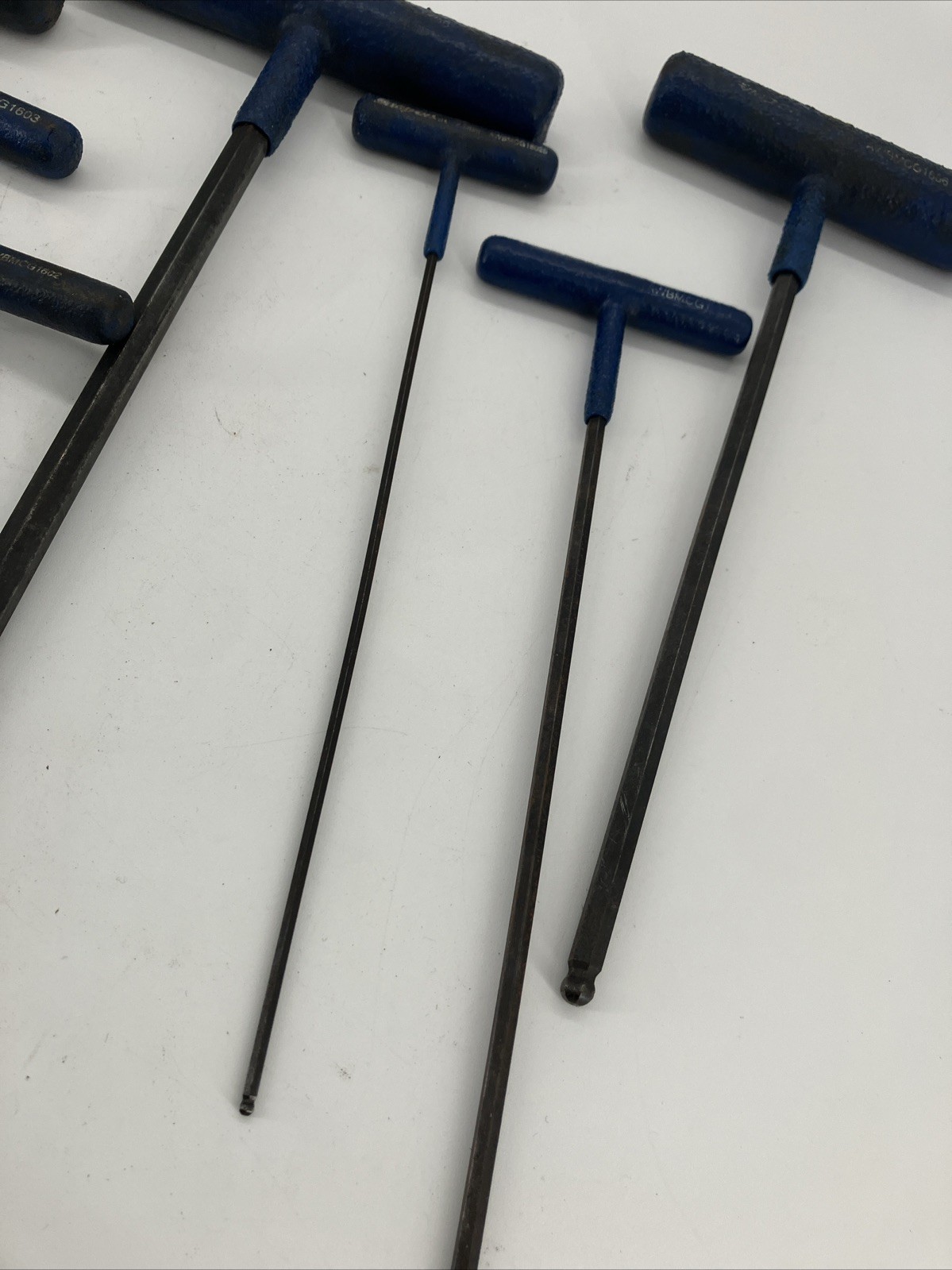 Snap-on AWBMCG1600 Metric Ball-End T Handle Allen set Incomplete of 7