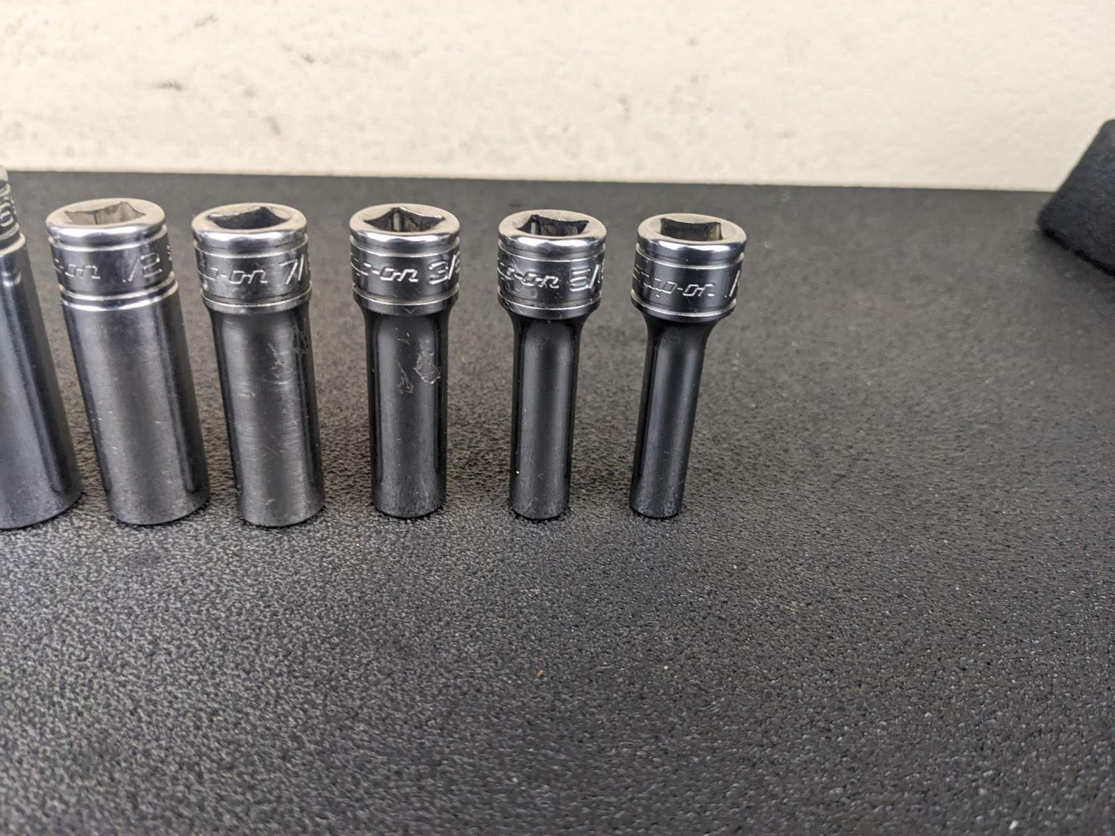 #bm403 Snap on Tools 211SFSY 3/8″ Drive Deep Chrome Socket Set Socket Set