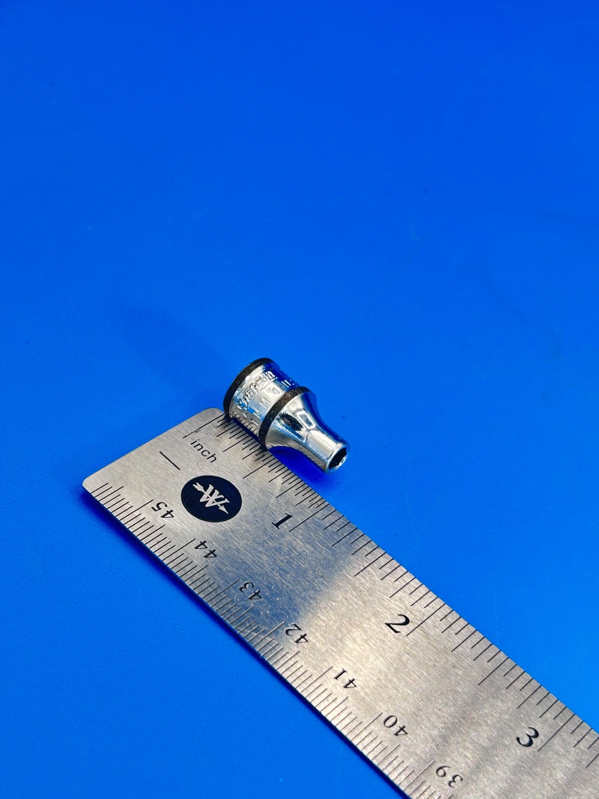 Snap-on Tools Socket 1/4” Drive 4mm 6 Point TMM4 USA B-12-9
