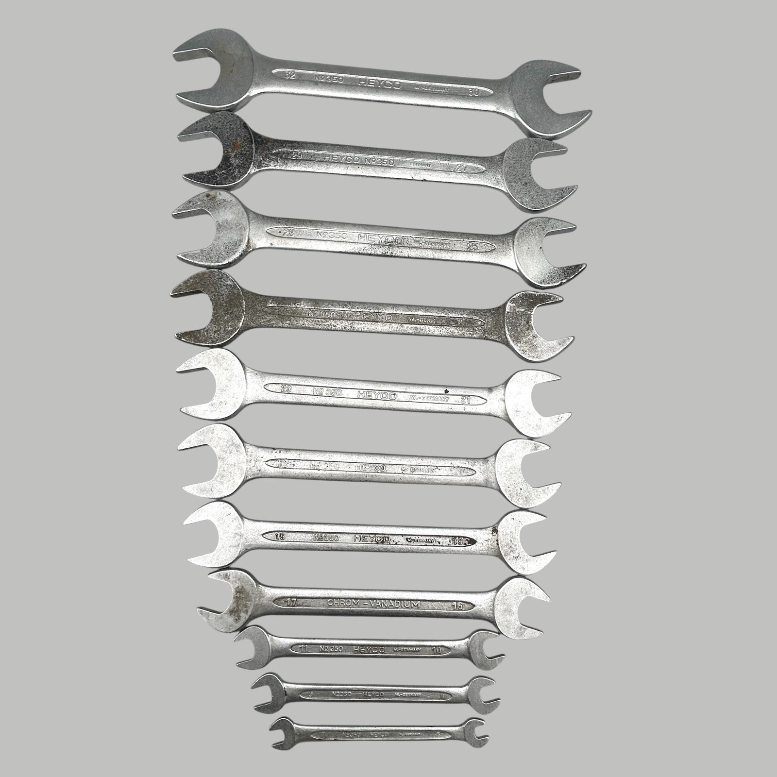 BMW Heyco Lot of 6 Wrench Set Open Ended 32×30 29×27 28×25 26×24 23×21 Plus More