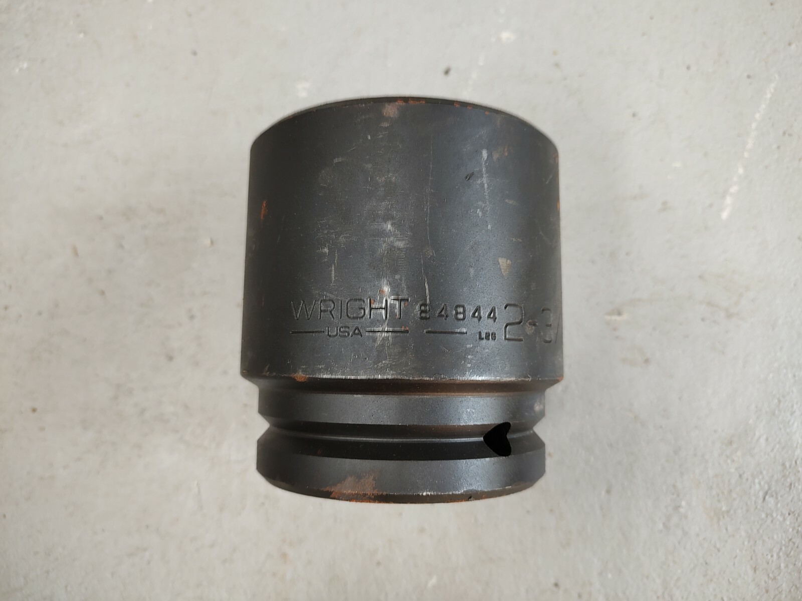 Wright Tool 84844 1-1/2 Drive 2-3/4-Inch 6Pt. Standard Impact Socket