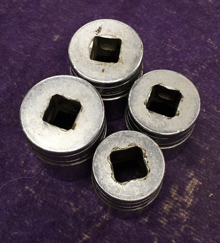 MIXED! 12-Piece Snap-on 1/2″ Drive 12-Point SAE Socket Set 7/16″ to 1-1/8″