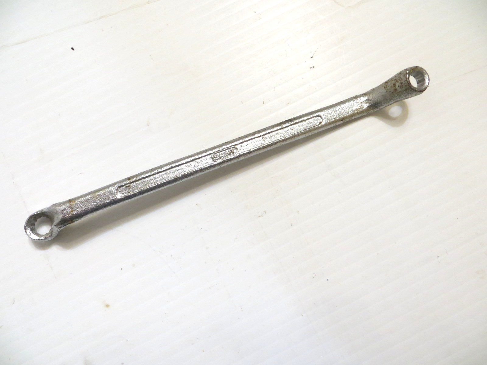 6 MM X 7 MM Metric Offset 12 Point Box End Wrench branded «SAINT»