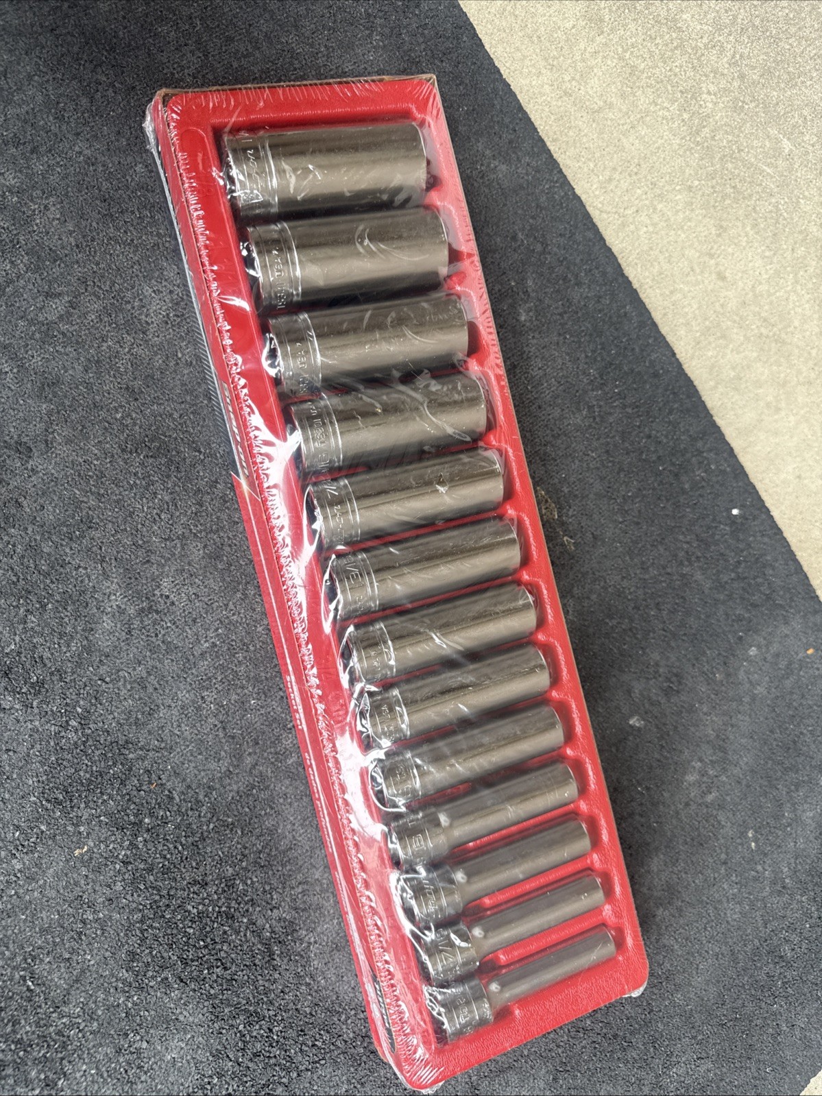 For Snap-on Tools 1/2″ drive 6-point DEEP socket SET 3/8″ thru 1 1/8″ 313TSYA