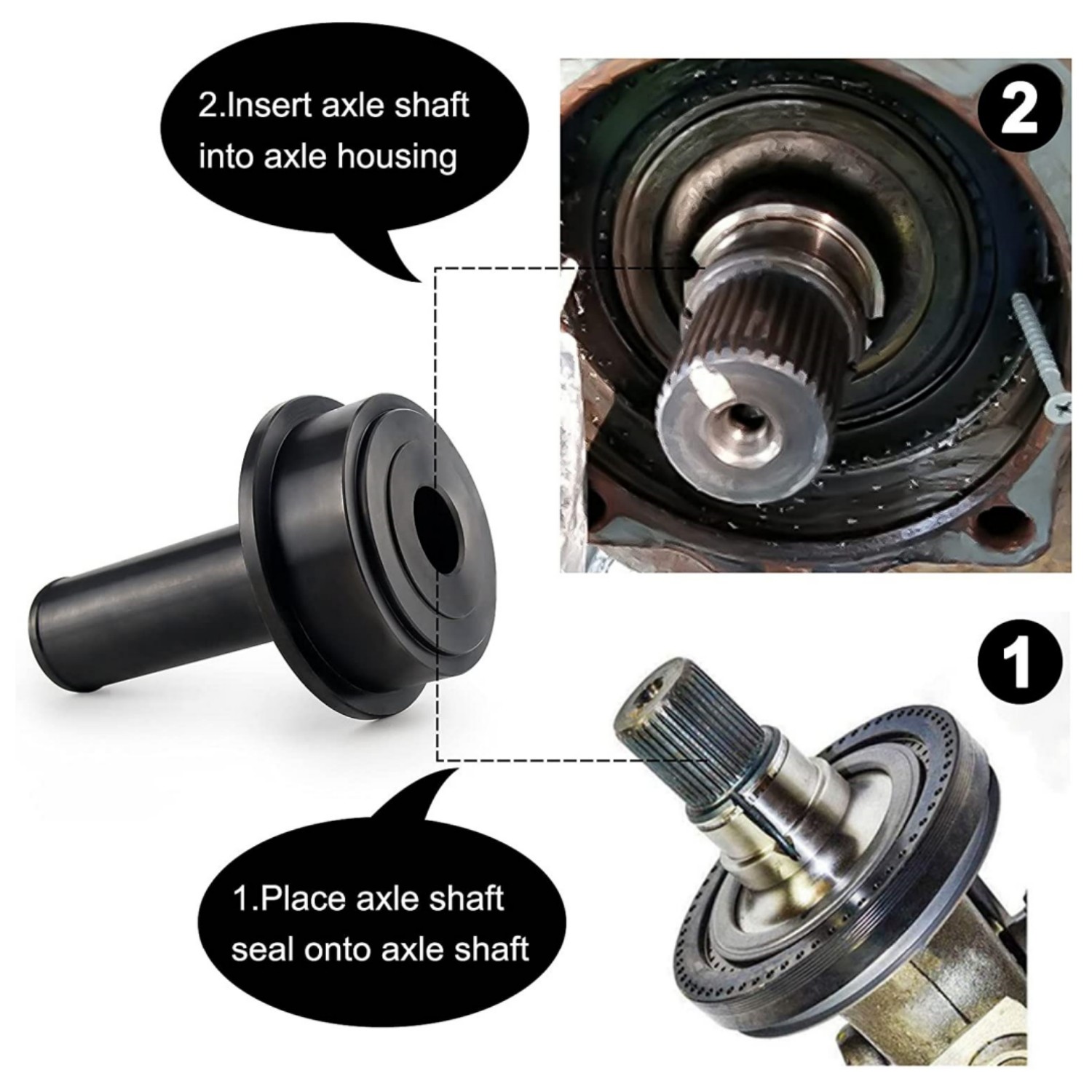 For Ford F-250/350/450/550 4X4s 6695 Axle Shaft Vacuum Oil Seal Installer Tool