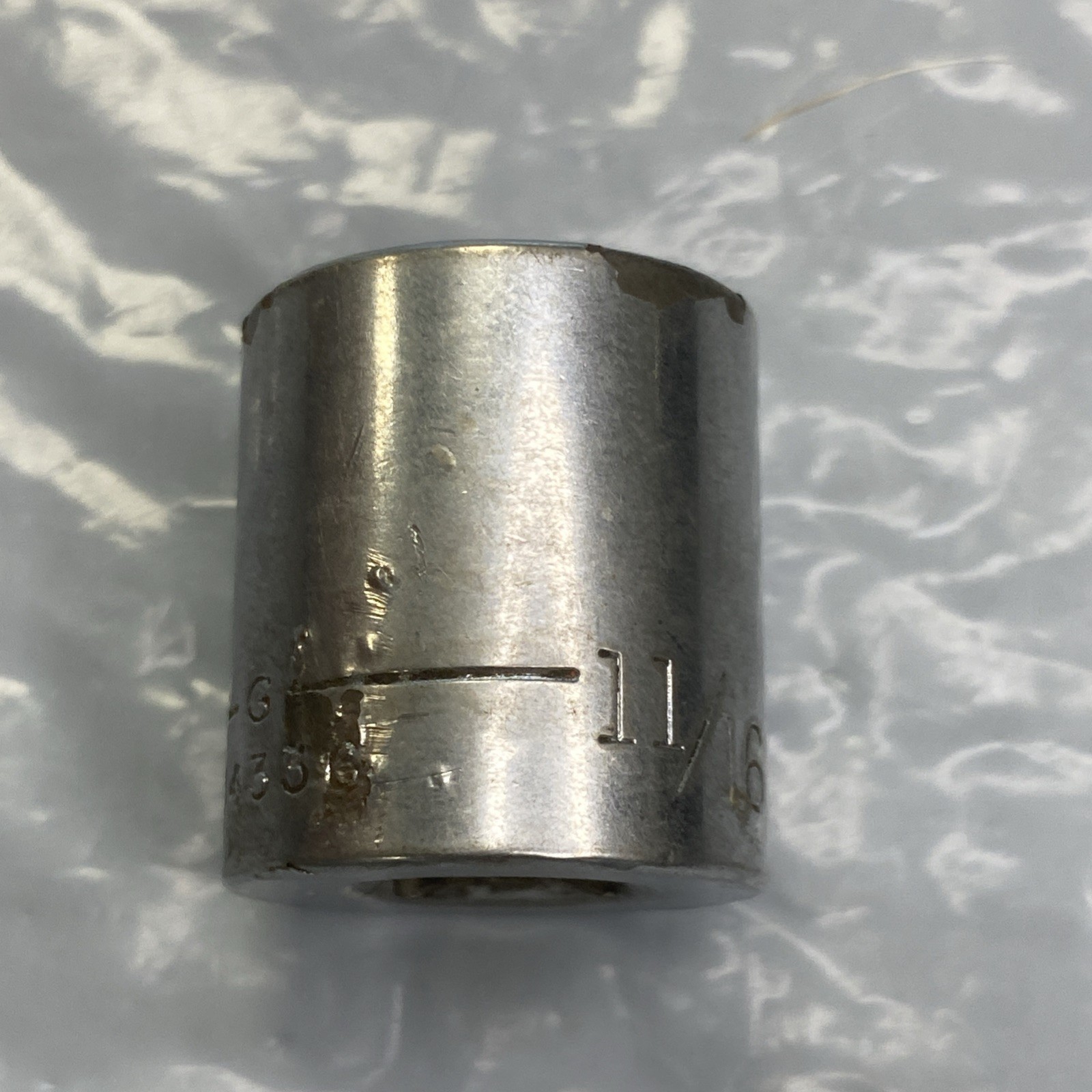 Craftsman 11/16 Shallow Socket 3/8″ Drive 12 Point G-Series 44336 Made in USA
