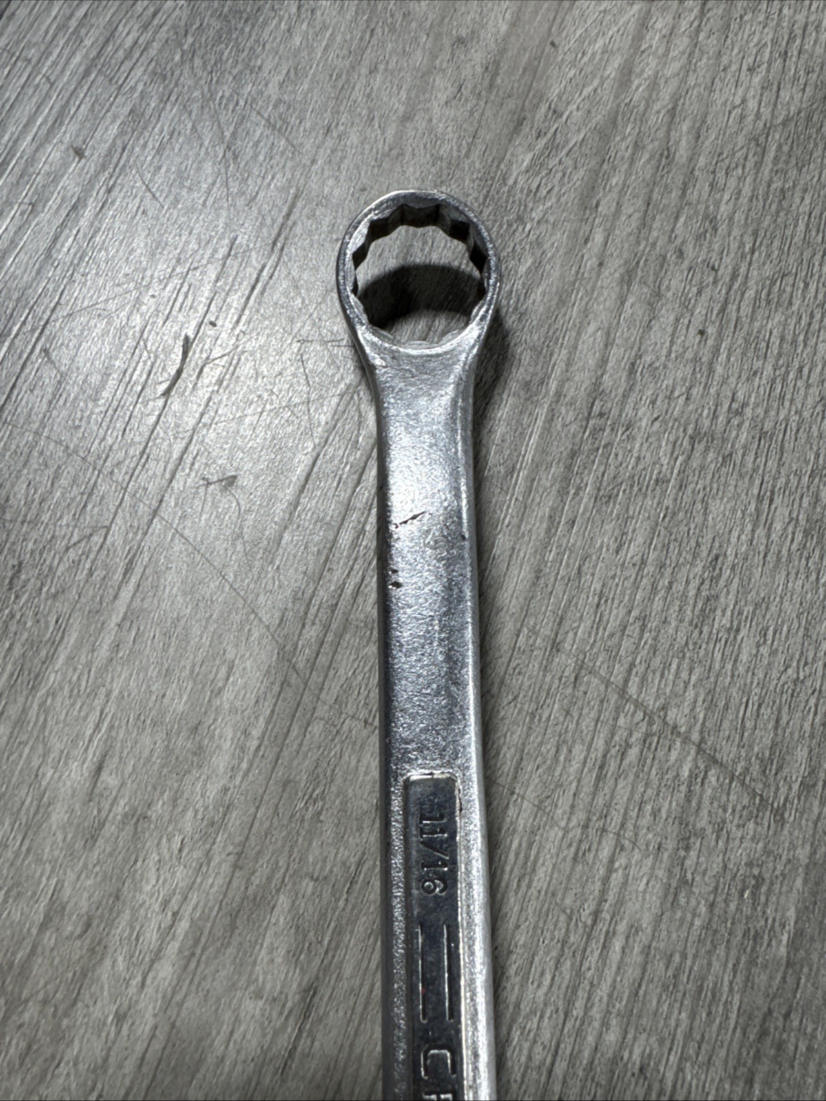 Craftsman Flying =V= 9/16″ x 5/8″ Double Box End Wrench USA Vintage