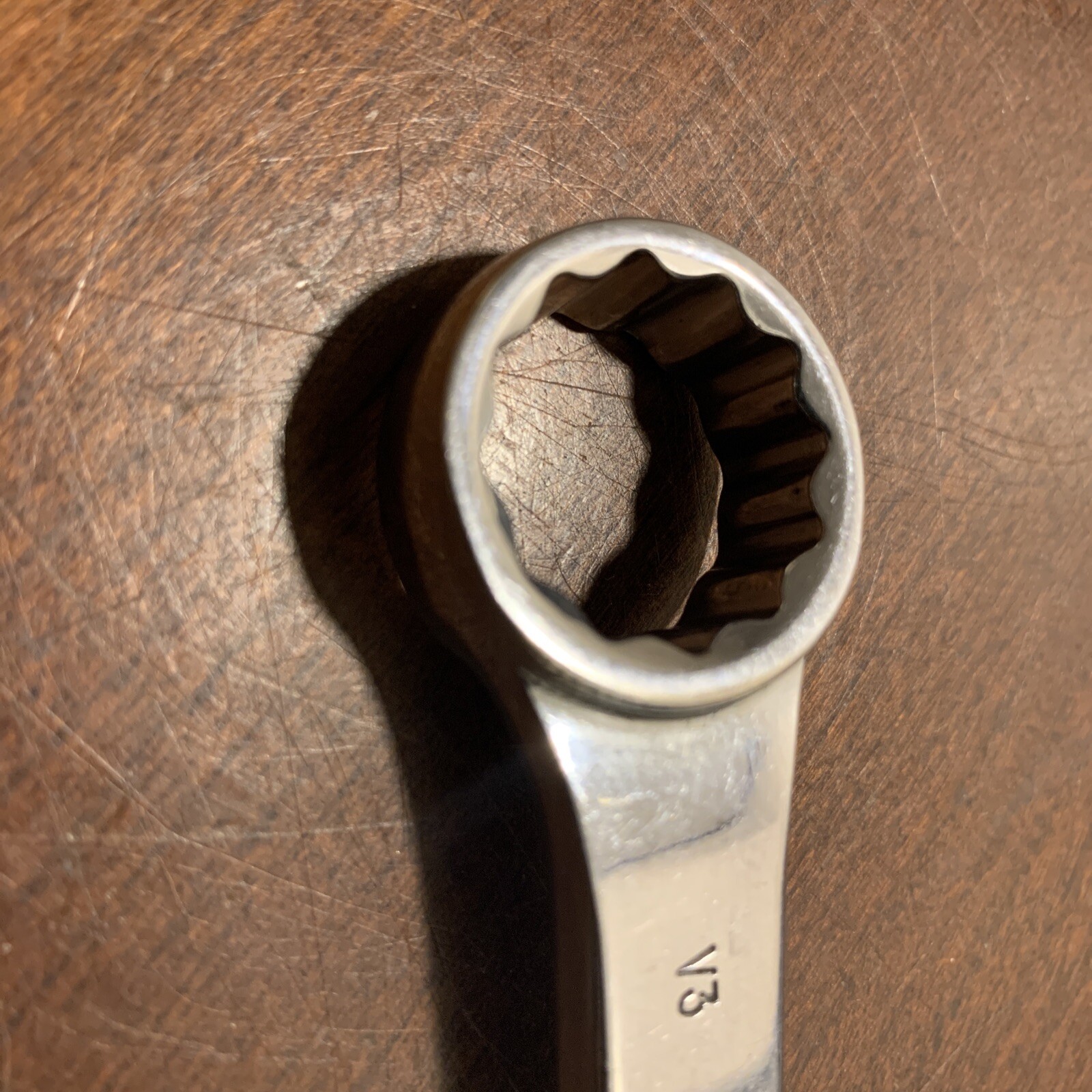 Mac TOOLS USA SHORT WRENCH VINTAGE METRIC STUBBY 19mm CS219MMR 12PT Spanner V3