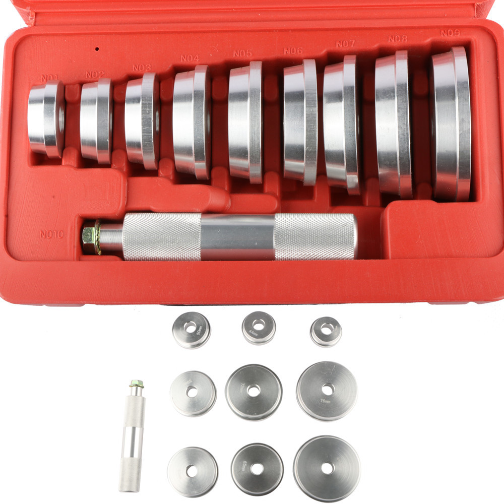 New Set of 10 Bearing Race & Seal Install Driver Wheel Axle 9 Discs Collar Axle