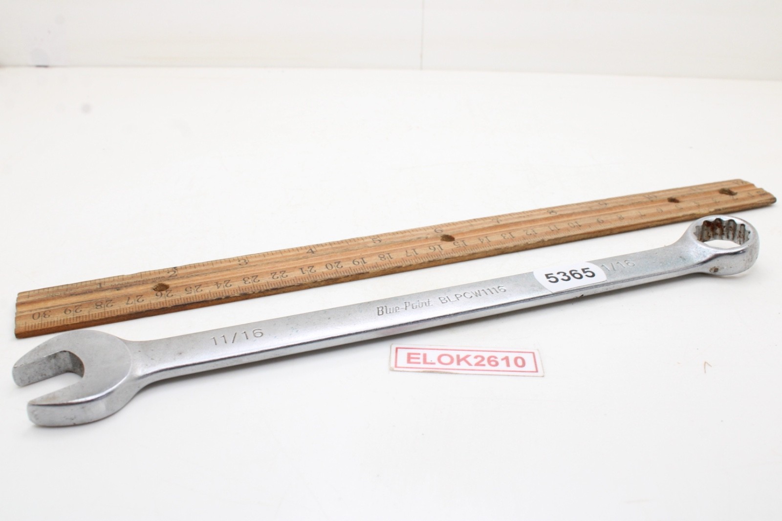 Blue-Point BLPBW1116 11/16″ 12 Point SAE Combination Wrench Chrome USA