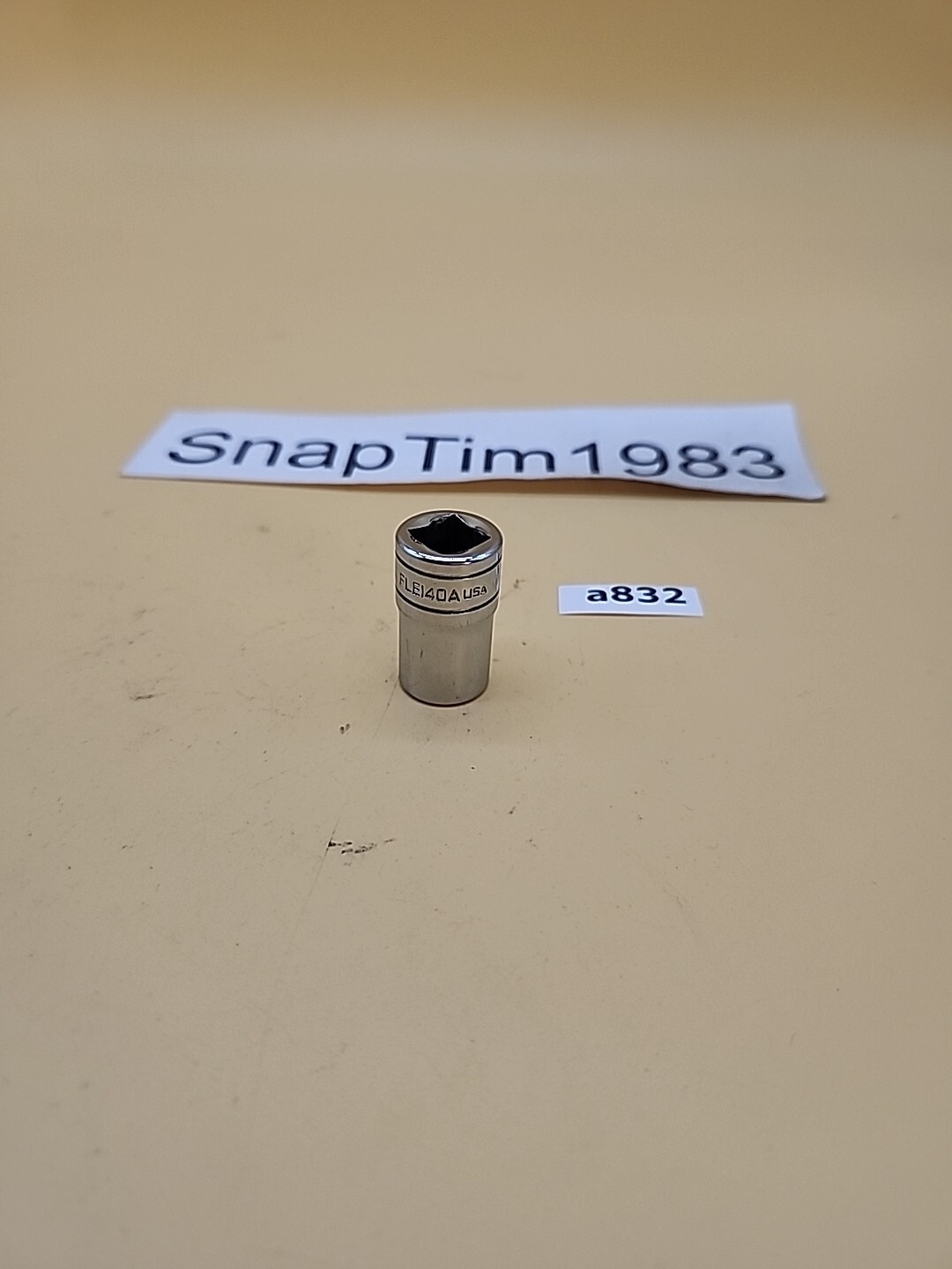 Snap-on Tools FLE140A 3/8 Inch Drive E14 Socket USA