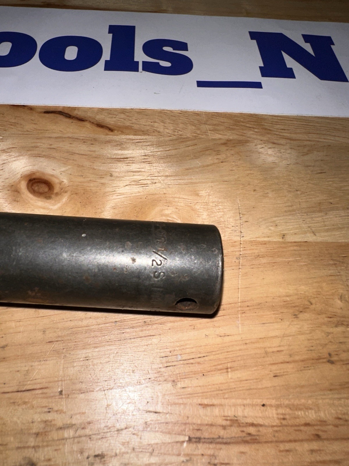 Snap On 1/2 In Drive 6 Point 1/2 In Deep Well Impact Socket SIM160 USA Tools