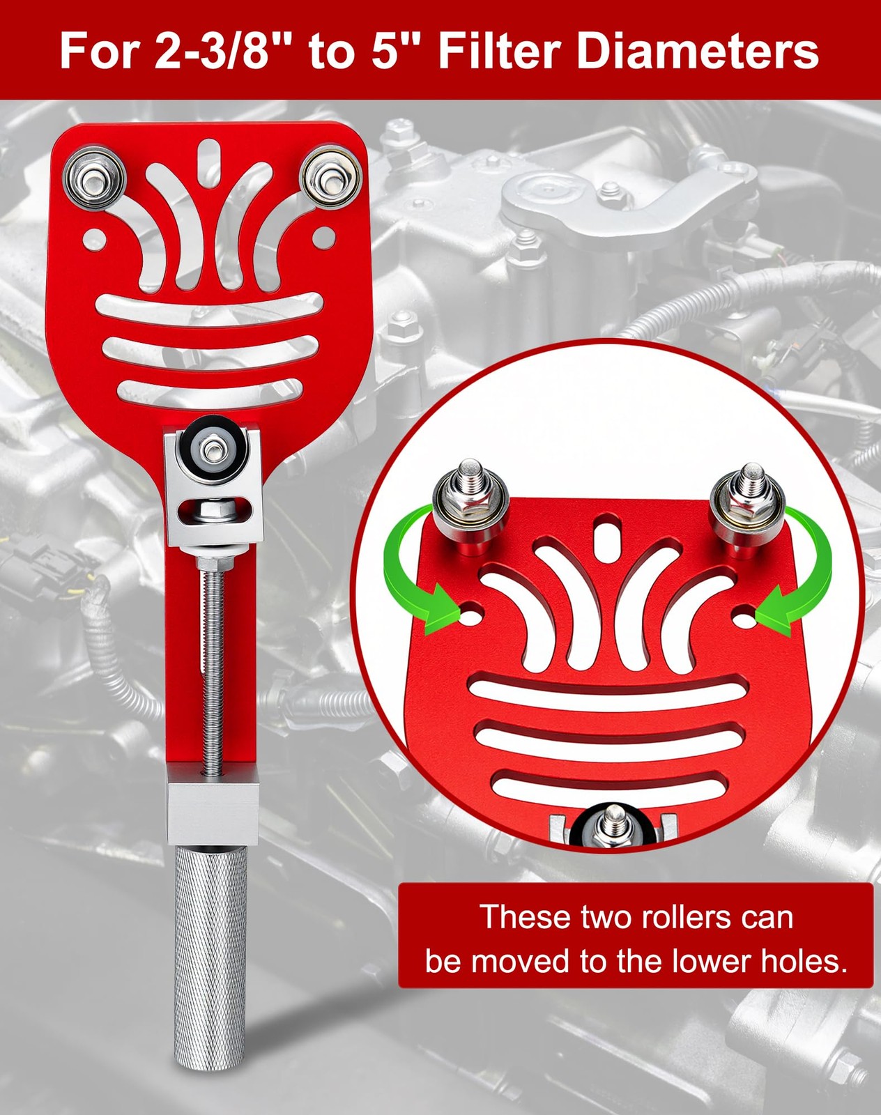 77750 Oil Filter Cutter, Oil Filter cutting tool for Adjustable cut range 23/…